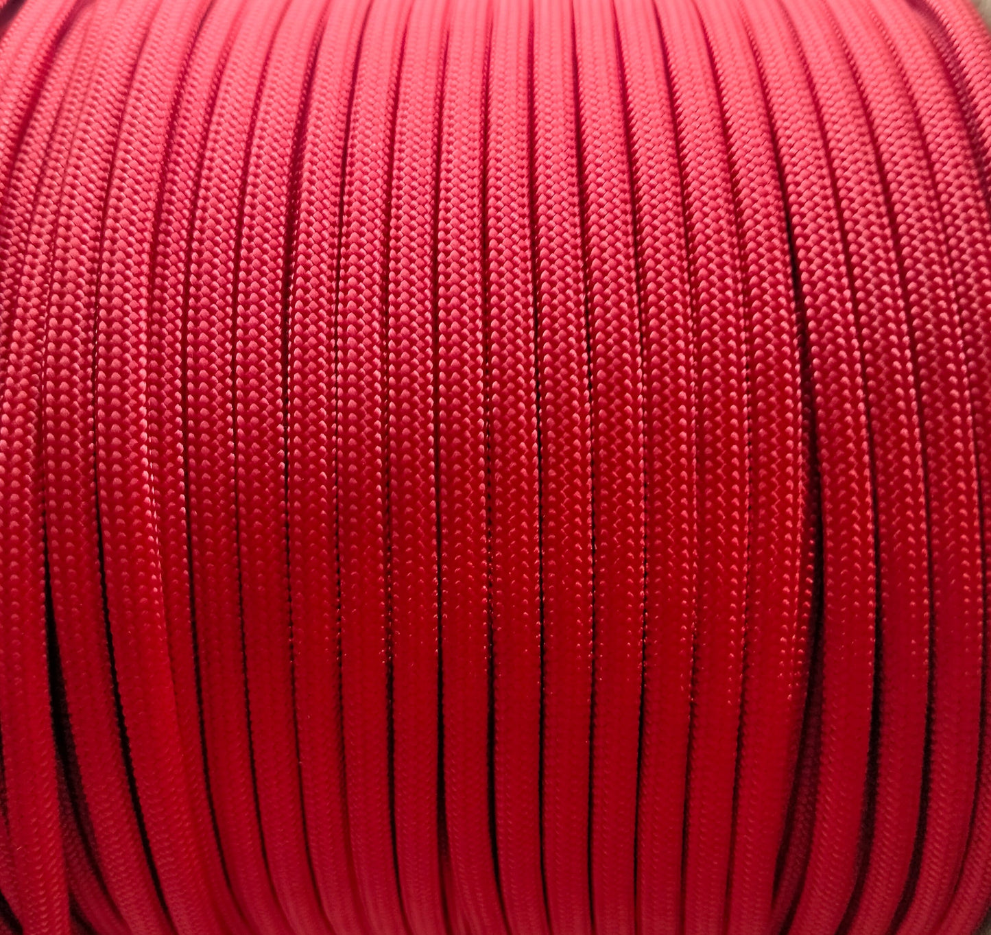 Paracord 4mm Imperial Red Kim & Milly's Cords 4 Paws Paracord Handmade Dog Accessories Customizable Made in Germany Shipping worldwide