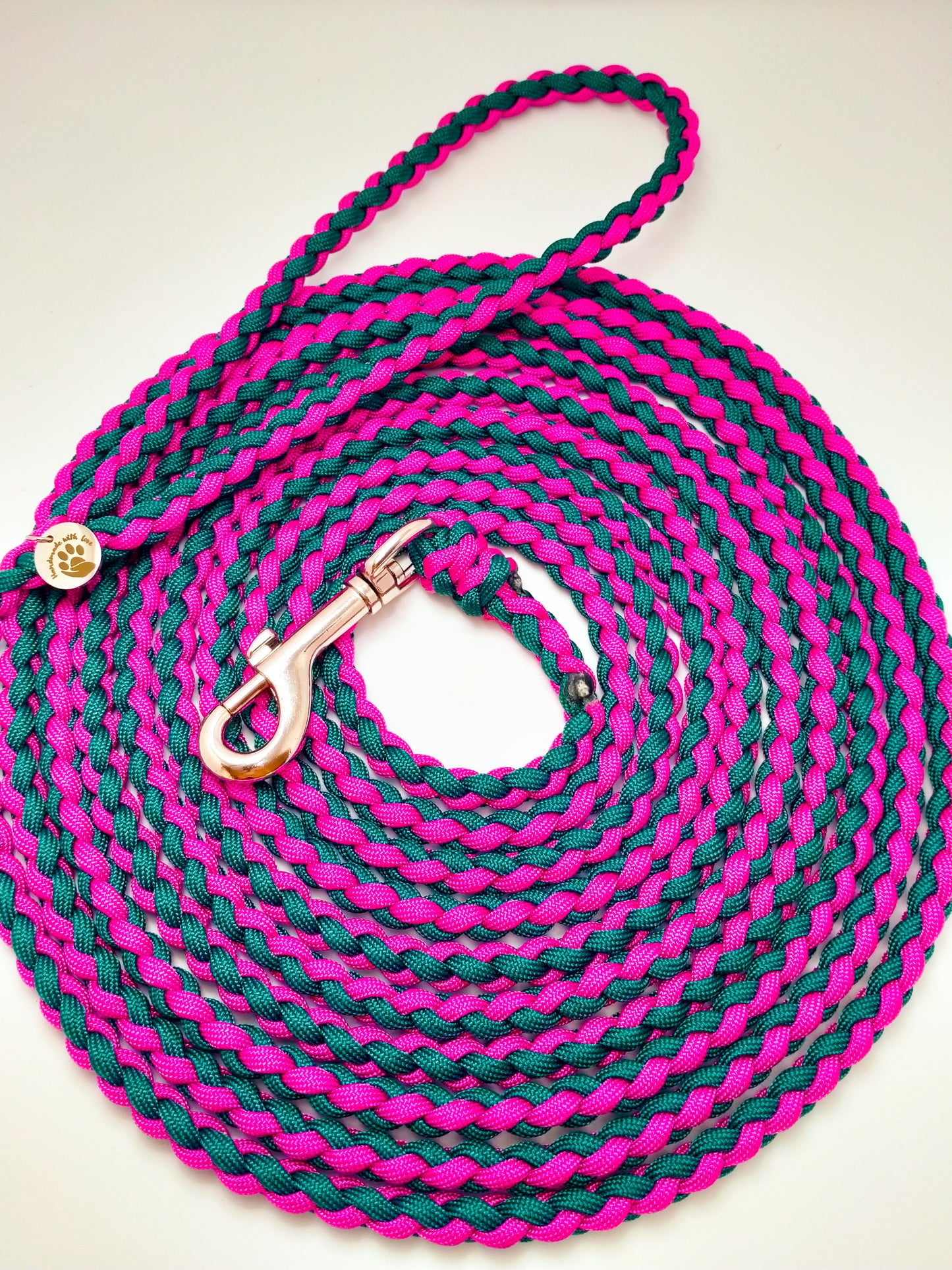 NOSEWORK Long Lead - 5m Kim & Milly's Cords 4 Paws Paracord Handmade Dog Accessories Customizable Made in Germany Shipping worldwide