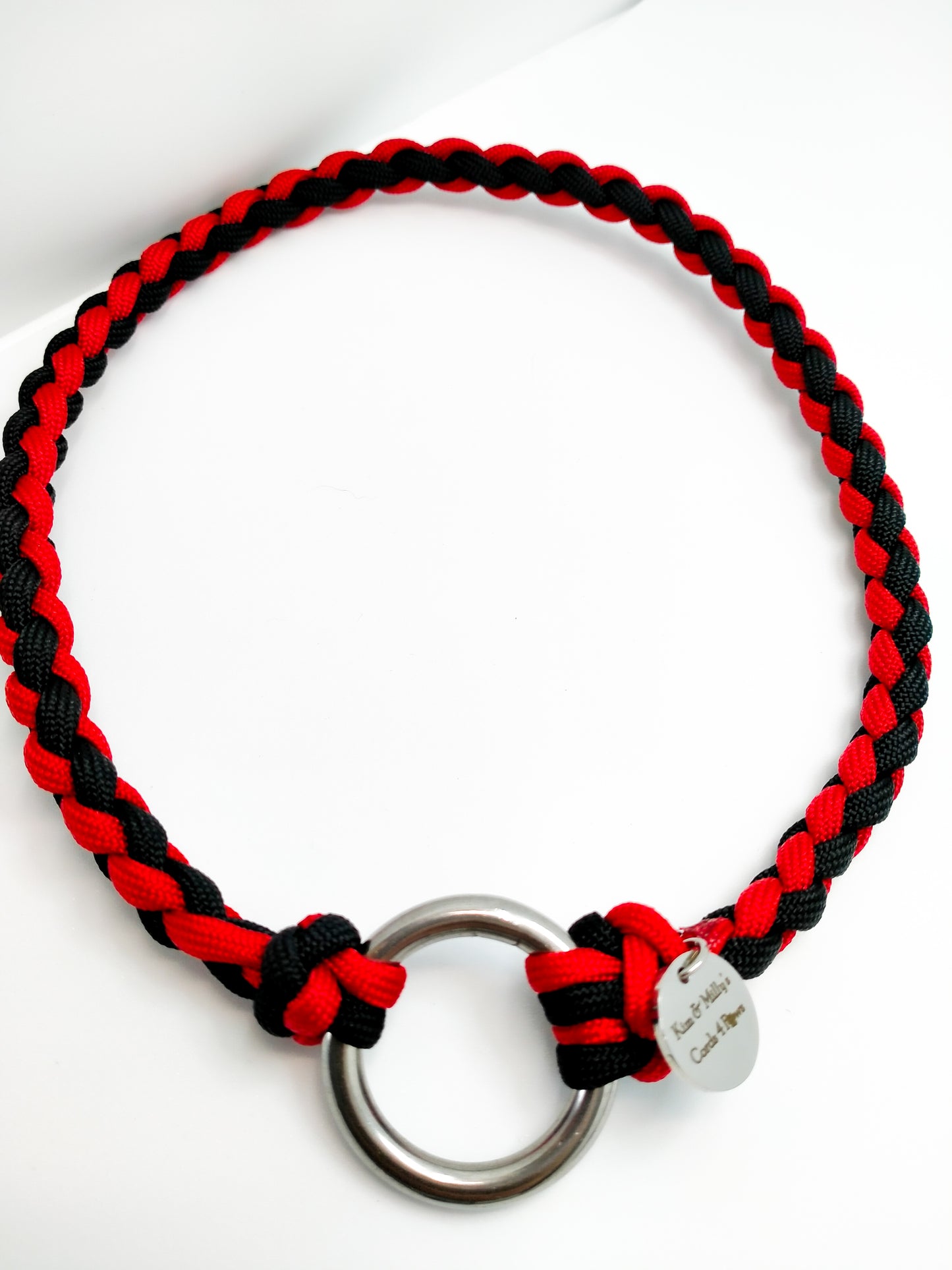 ID Collar / House Collar Kim & Milly's Cords 4 Paws Paracord Handmade Dog Accessories Customizable Made in Germany Shipping worldwide