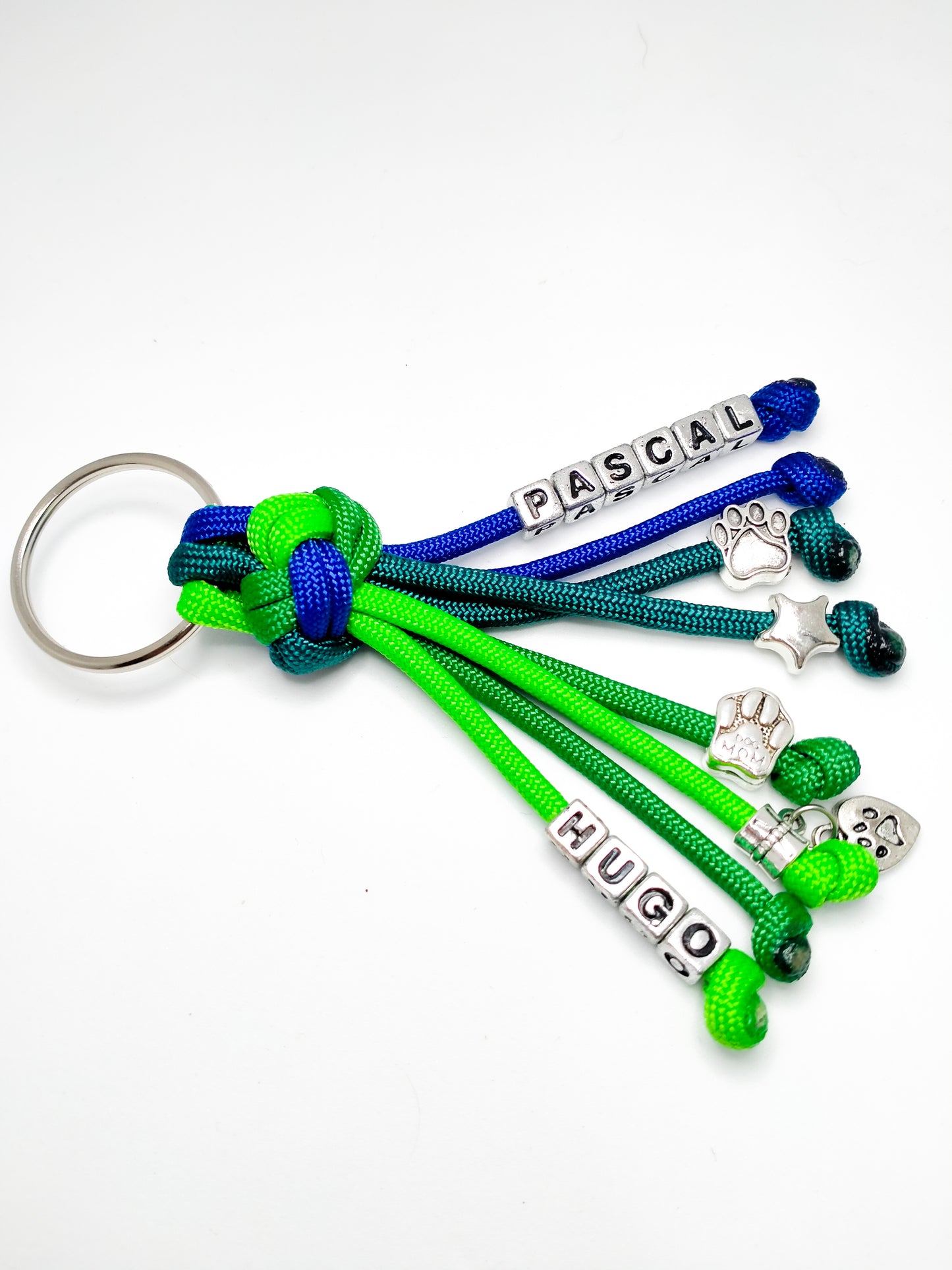 Key Chain - "Diamond" cords4paws Paracord Handmade Dog Accessories Customizable Made in Germany Shipping worldwide