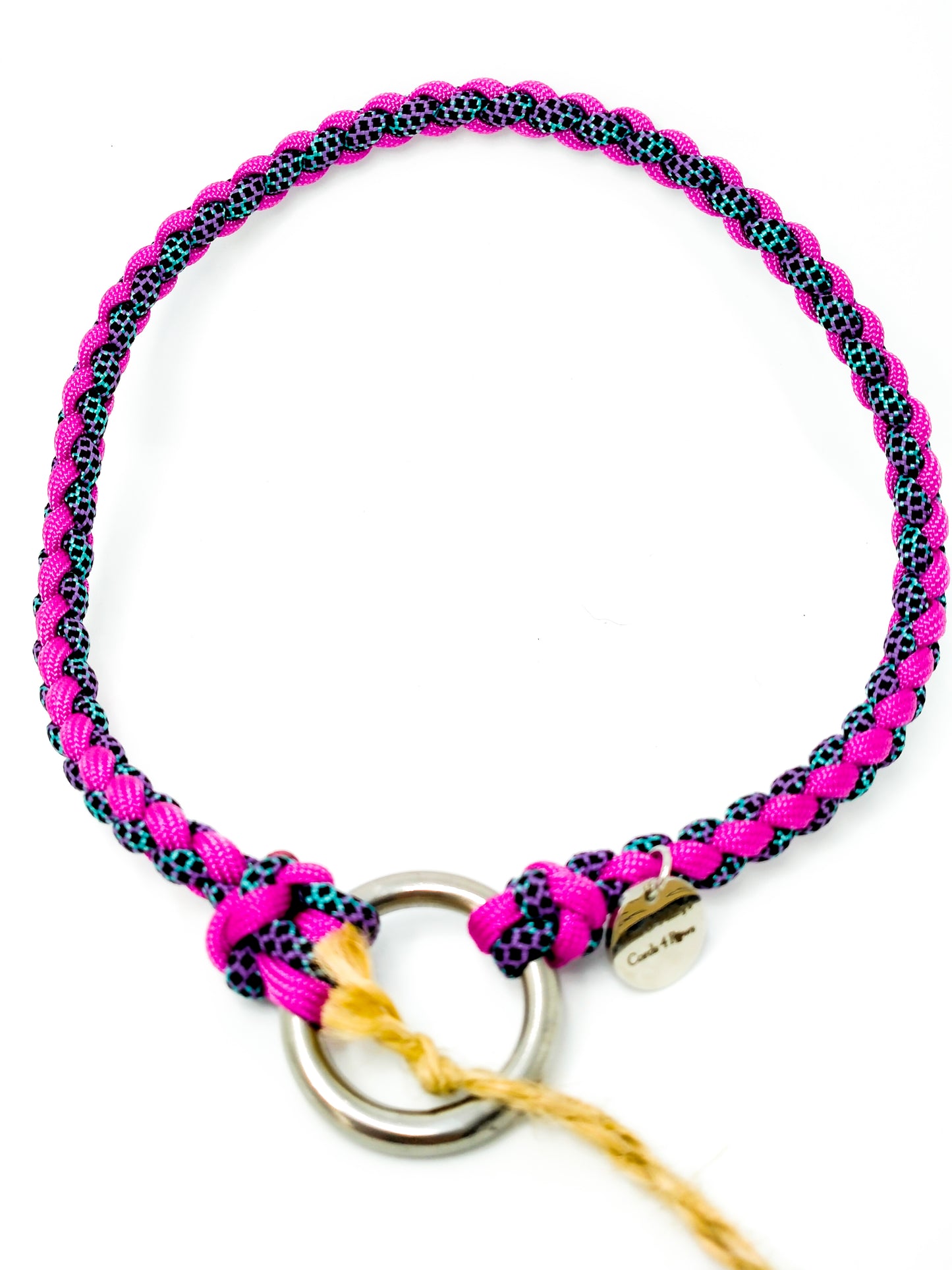ID Collar / House Collar Kim & Milly's Cords 4 Paws Paracord Handmade Dog Accessories Customizable Made in Germany Shipping worldwide
