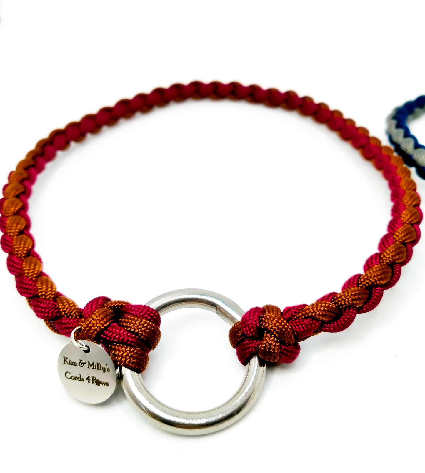 ID Collar / House Collar Kim & Milly's Cords 4 Paws Paracord Handmade Dog Accessories Customizable Made in Germany Shipping worldwide
