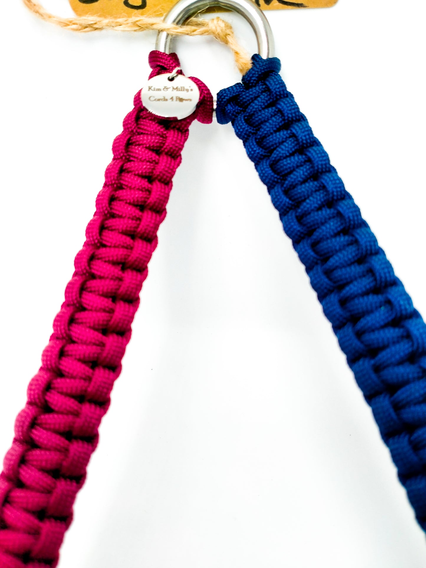 Dual Lead Attachment - "Cobra" cords4paws Paracord Handmade Dog Accessories Customizable Made in Germany Shipping worldwide