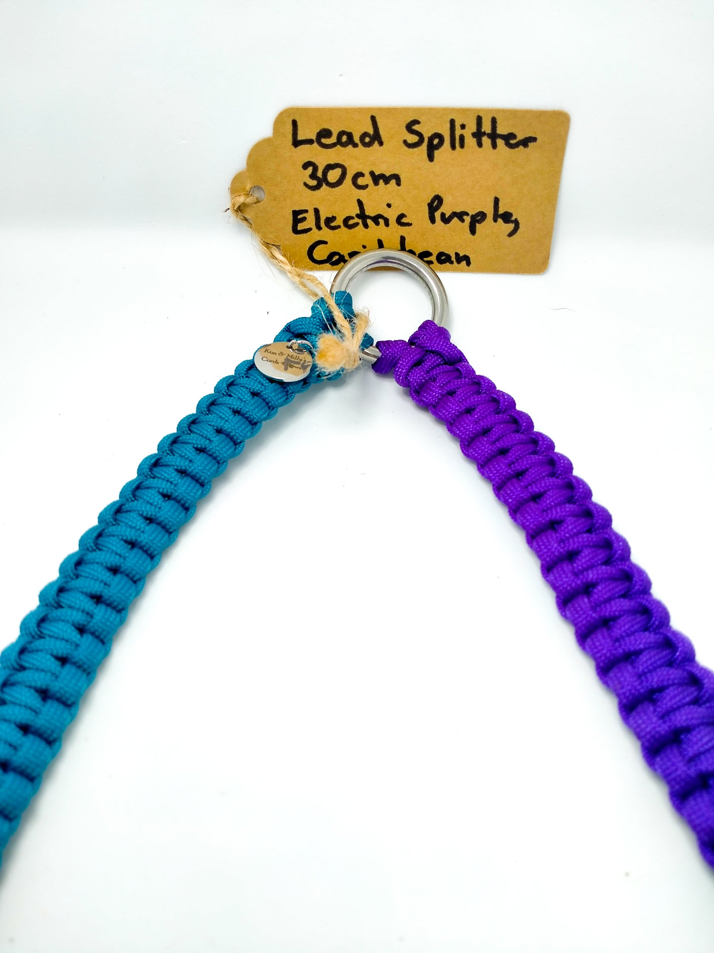 Dual Lead Attachment - "Cobra" cords4paws Paracord Handmade Dog Accessories Customizable Made in Germany Shipping worldwide