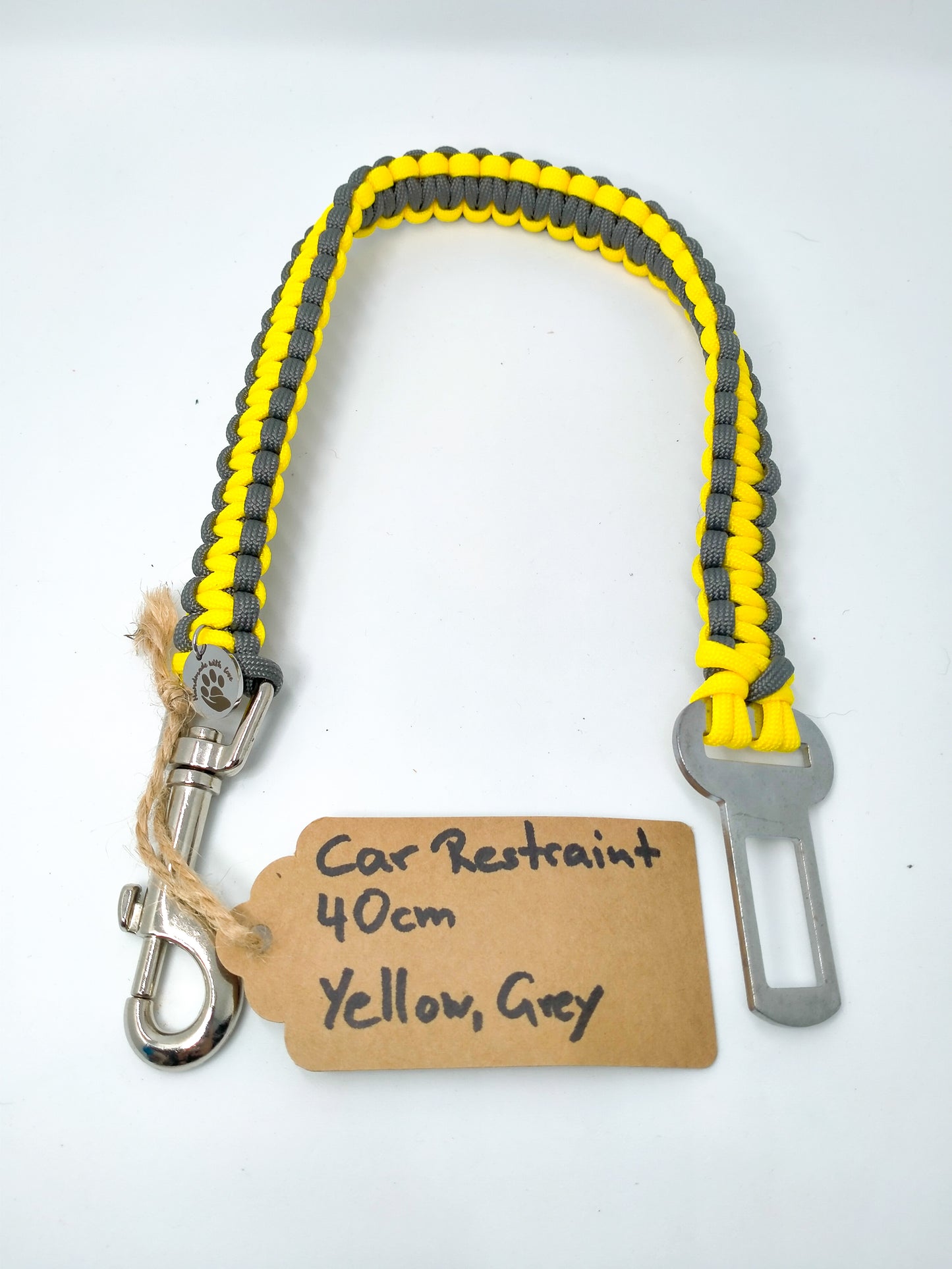 Pet Seat Belt - "Cobra" cords4paws Paracord Handmade Dog Accessories Customizable Made in Germany Shipping worldwide