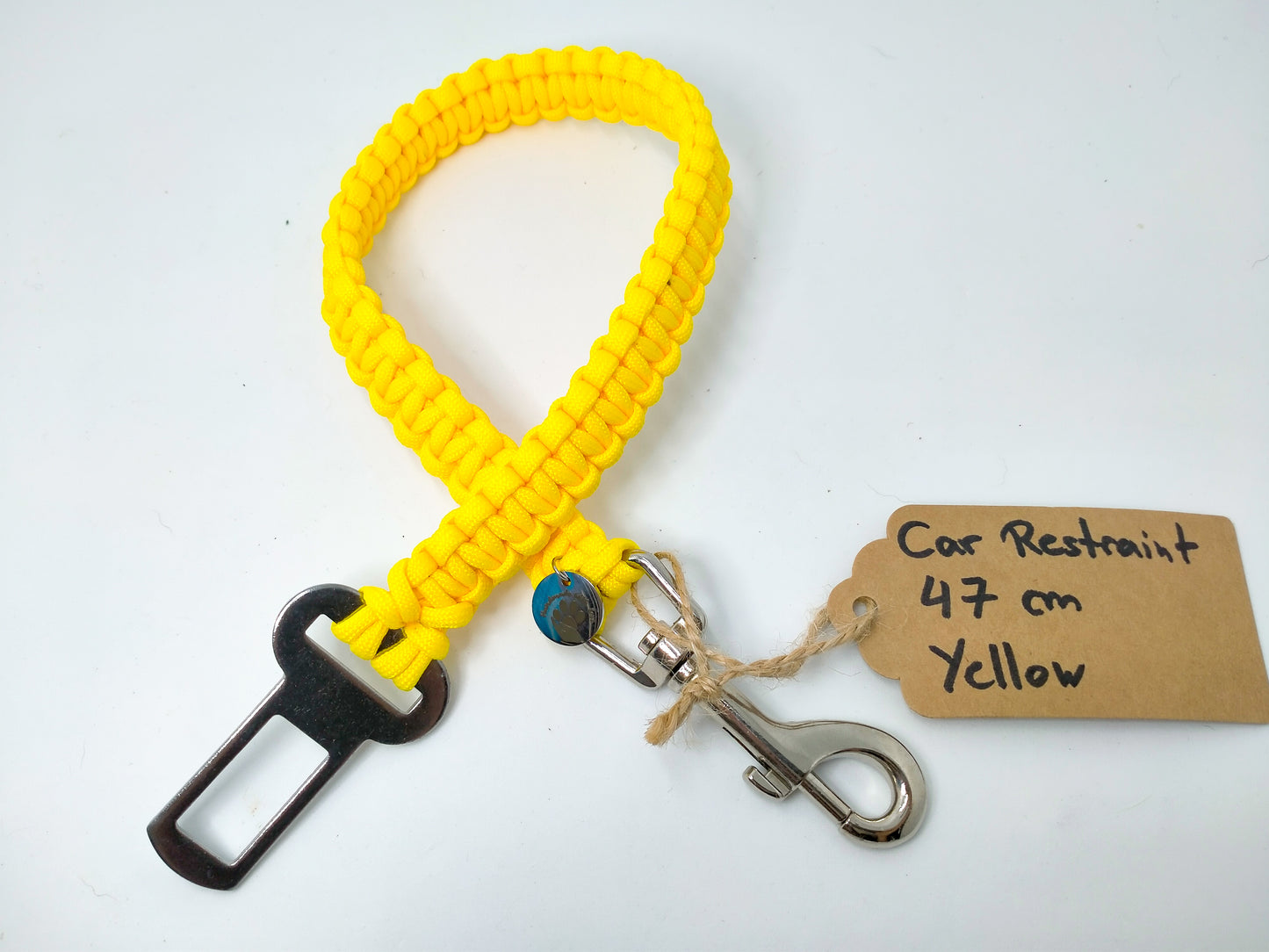 Pet Seat Belt - "Cobra" cords4paws Paracord Handmade Dog Accessories Customizable Made in Germany Shipping worldwide