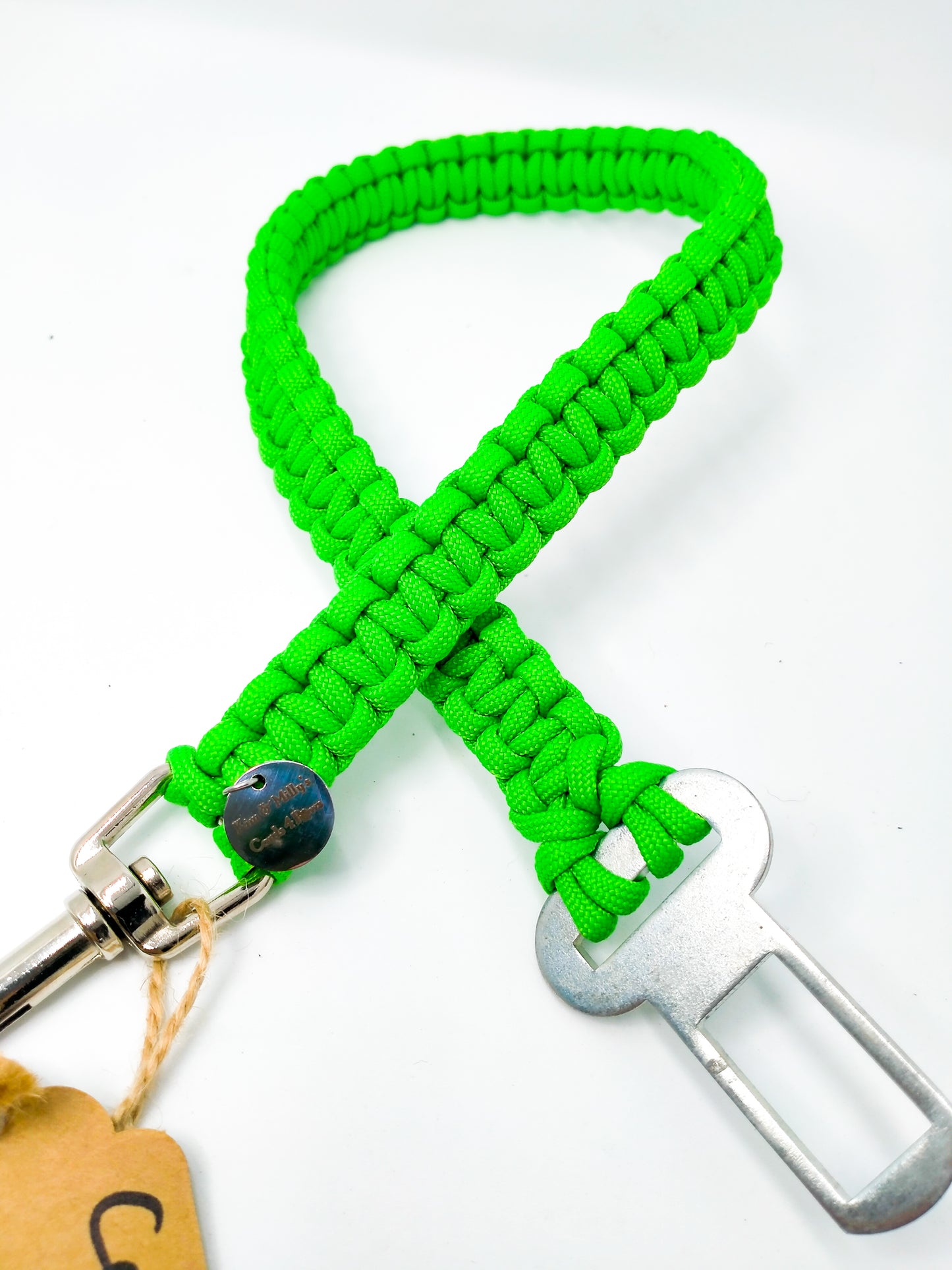 Pet Seat Belt - "Cobra" cords4paws Paracord Handmade Dog Accessories Customizable Made in Germany Shipping worldwide