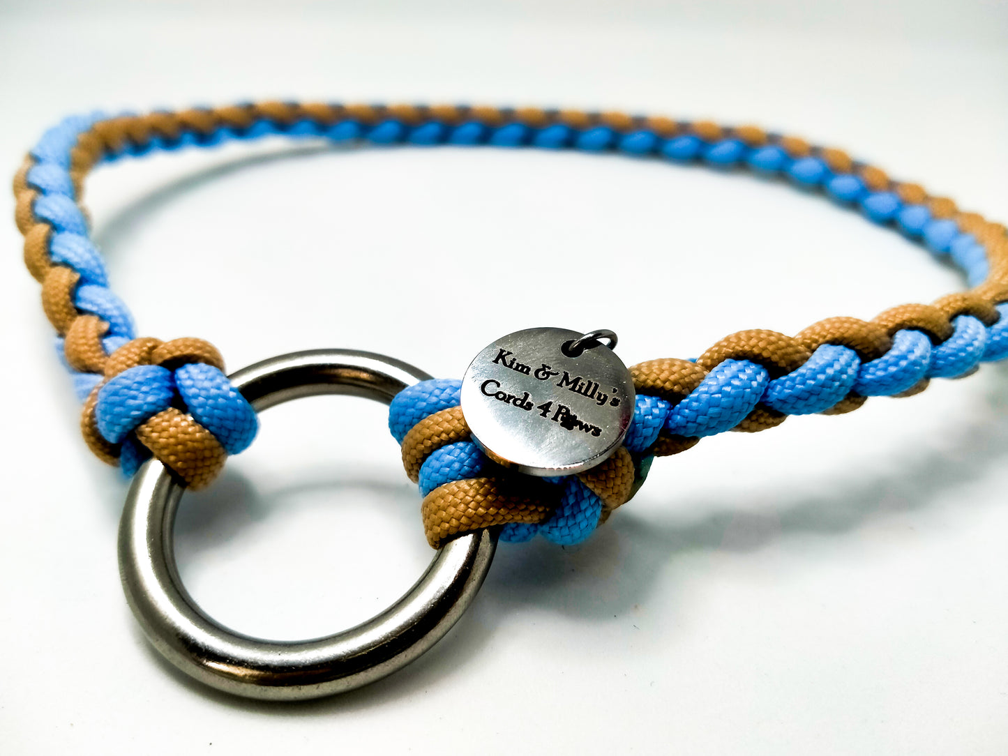 ID Collar / House Collar Kim & Milly's Cords 4 Paws Paracord Handmade Dog Accessories Customizable Made in Germany Shipping worldwide
