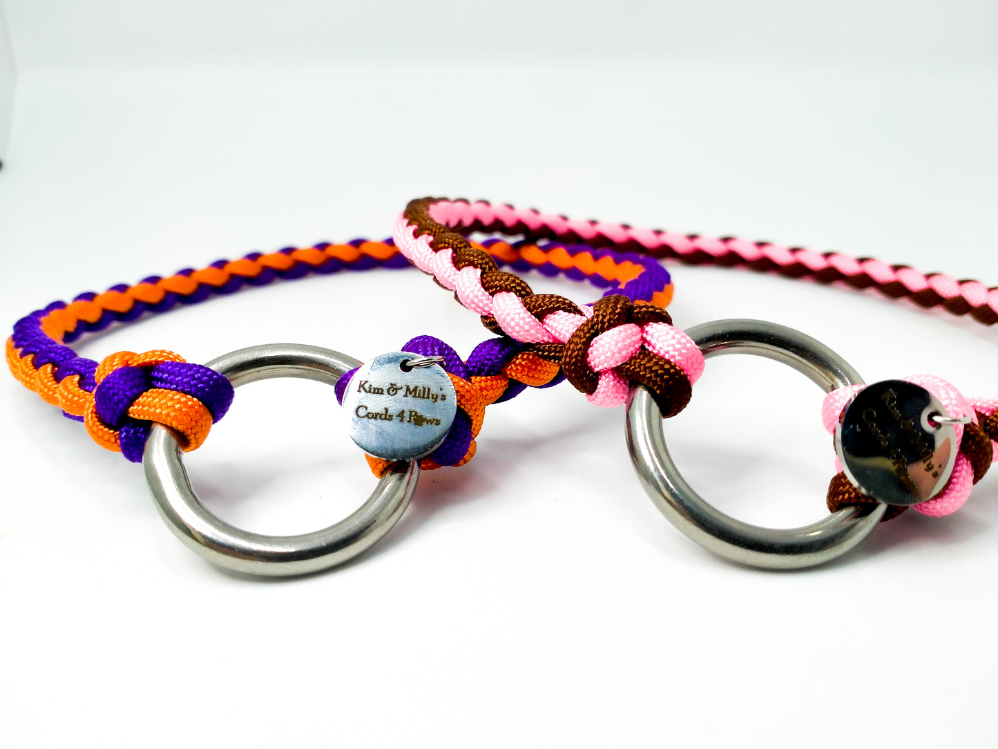 ID Collar / House Collar Kim & Milly's Cords 4 Paws Paracord Handmade Dog Accessories Customizable Made in Germany Shipping worldwide