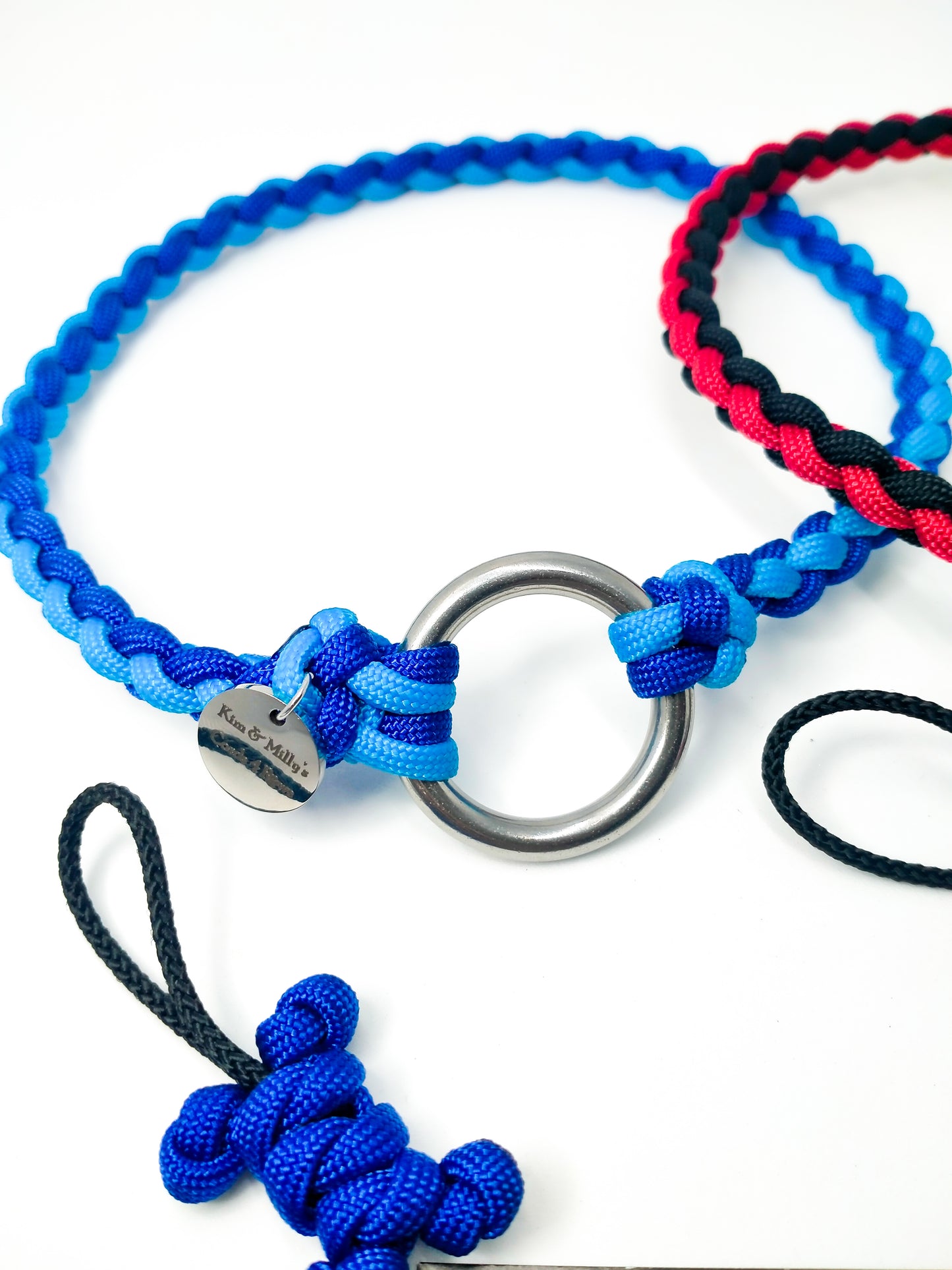 ID Collar / House Collar Kim & Milly's Cords 4 Paws Paracord Handmade Dog Accessories Customizable Made in Germany Shipping worldwide