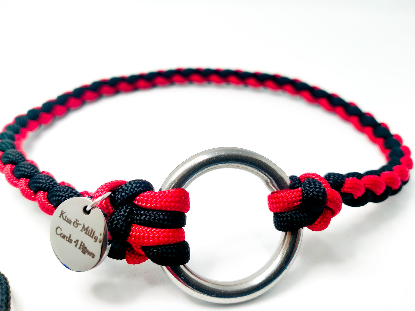 ID Collar / House Collar Kim & Milly's Cords 4 Paws Paracord Handmade Dog Accessories Customizable Made in Germany Shipping worldwide
