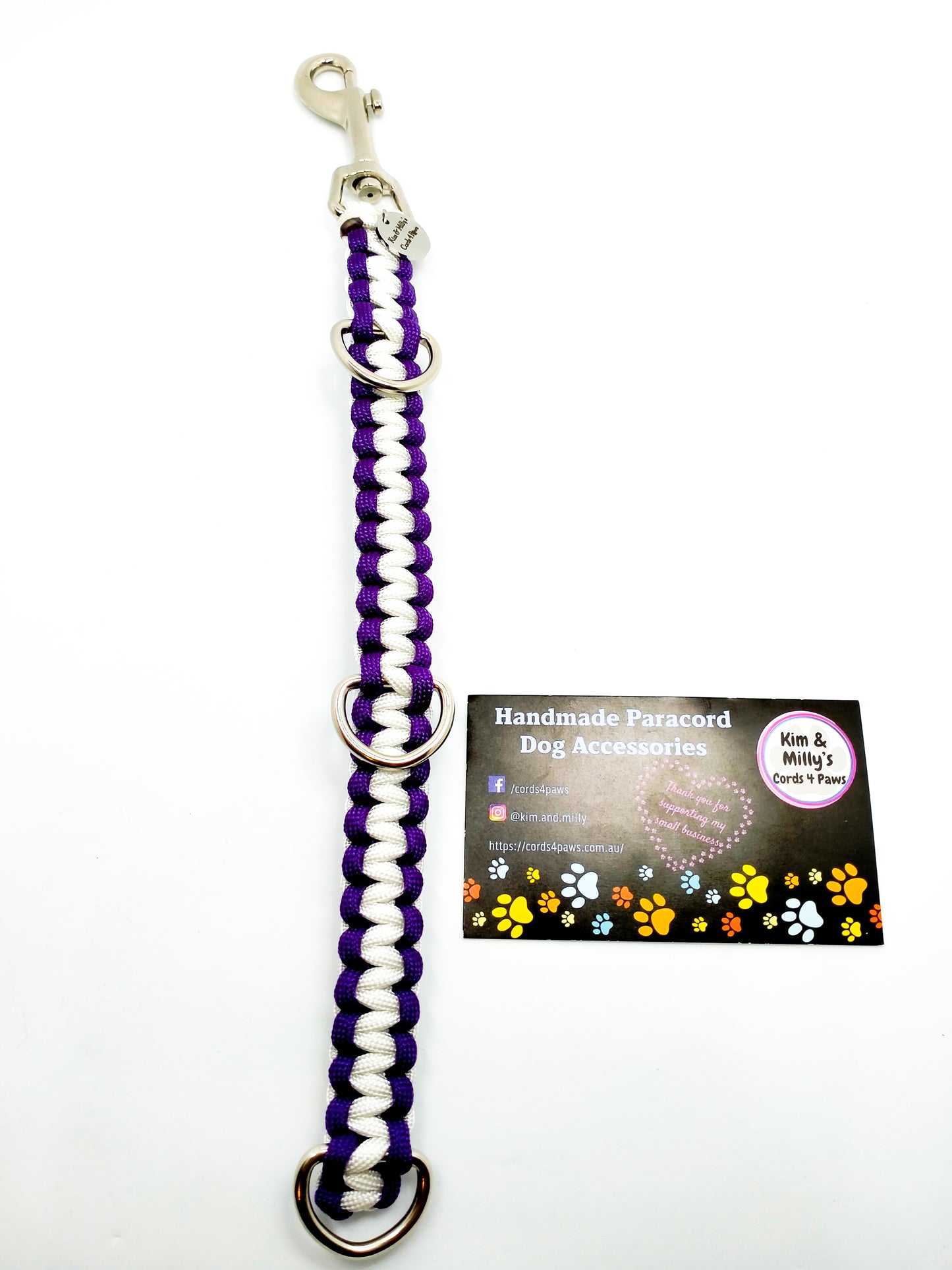 Groomer's Extension Strap cords4paws Paracord Handmade Dog Accessories Customizable Made in Germany Shipping worldwide