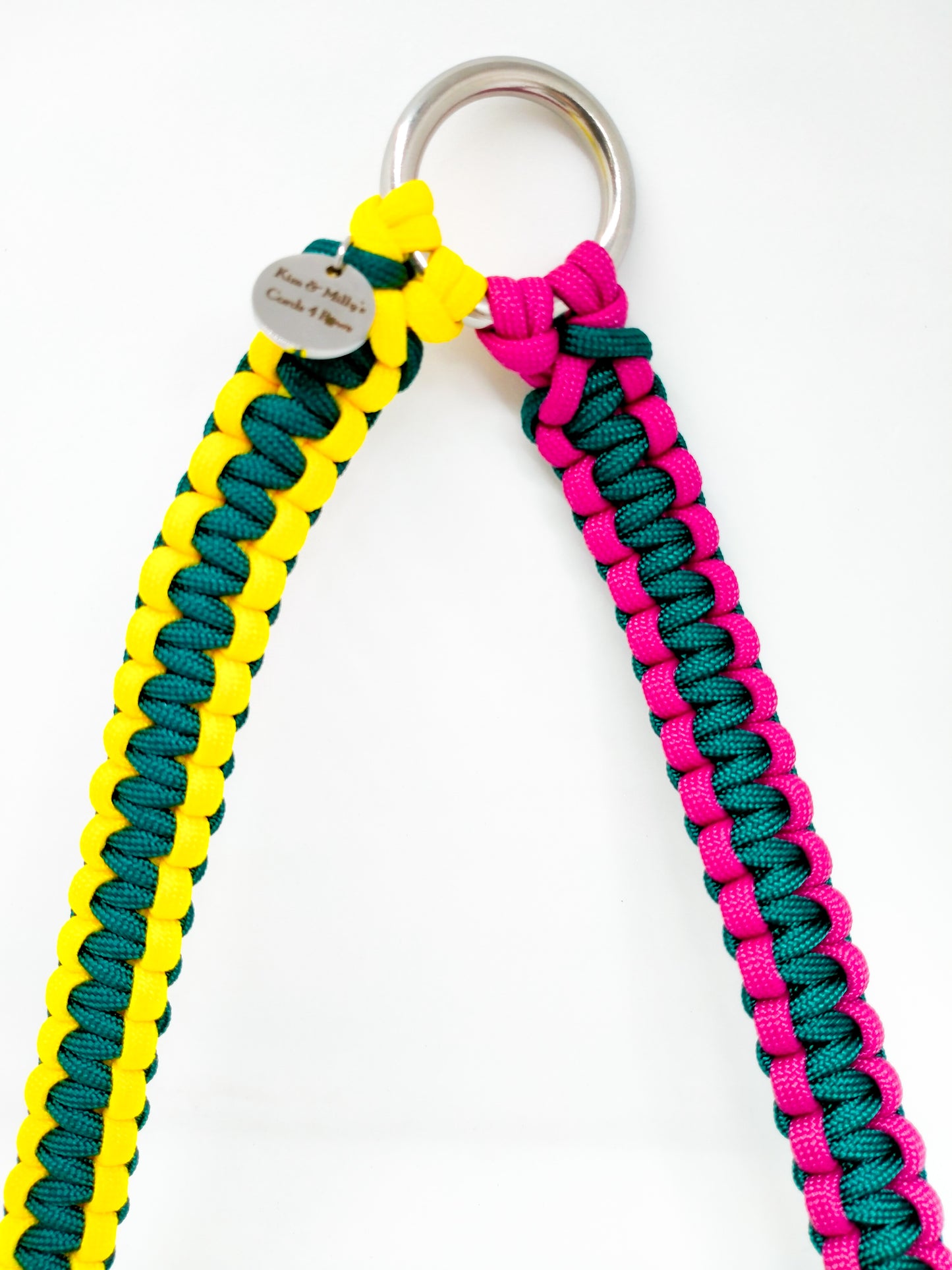 Dual Lead Attachment - "Cobra" cords4paws Paracord Handmade Dog Accessories Customizable Made in Germany Shipping worldwide