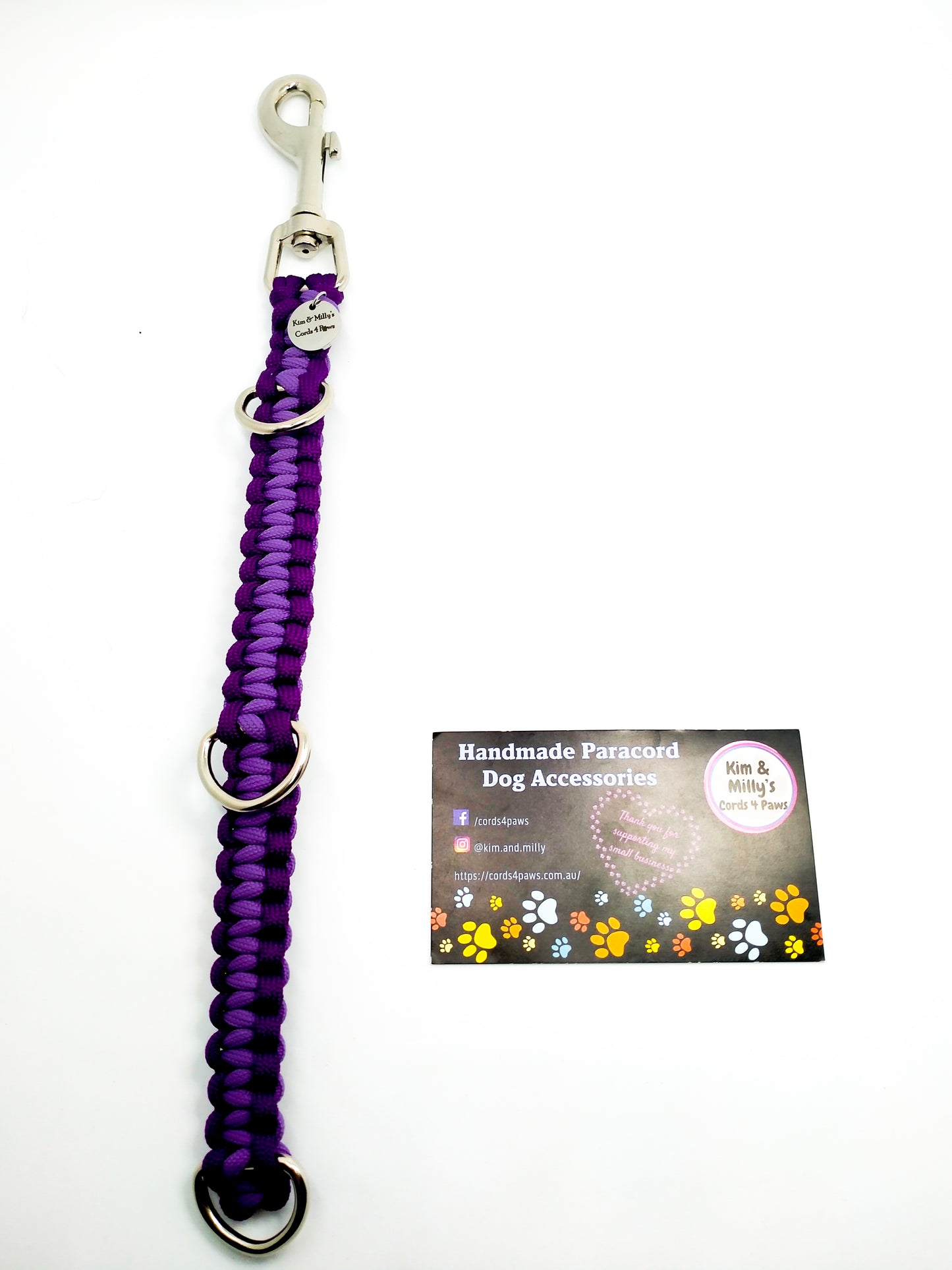 Groomer's Extension Strap cords4paws Paracord Handmade Dog Accessories Customizable Made in Germany Shipping worldwide