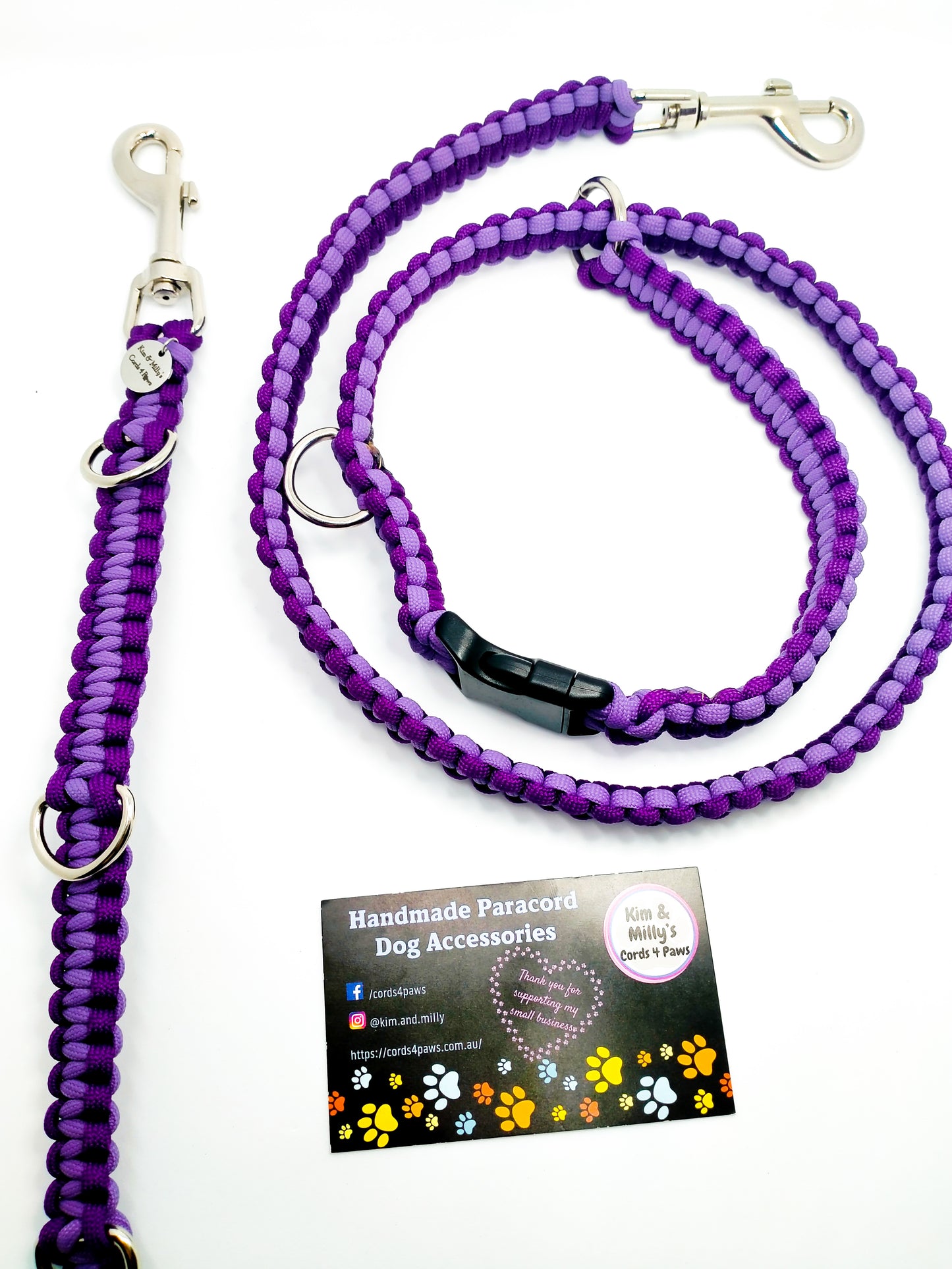 Groomer's Extension Strap cords4paws Paracord Handmade Dog Accessories Customizable Made in Germany Shipping worldwide