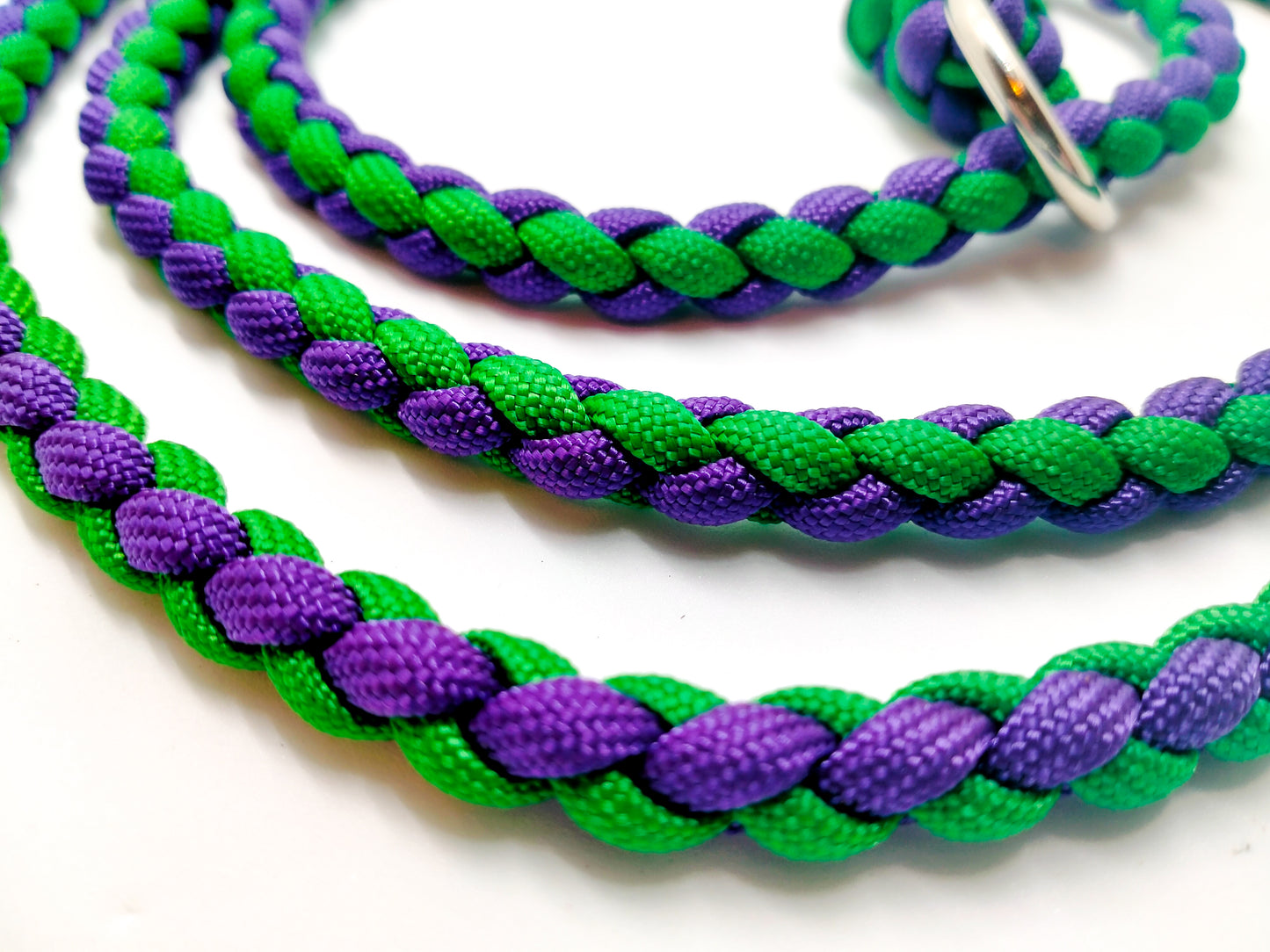 Groomer's Slip Lead - 4 Strand Round Braid cords4paws Paracord Handmade Dog Accessories Customizable Made in Germany Shipping worldwide