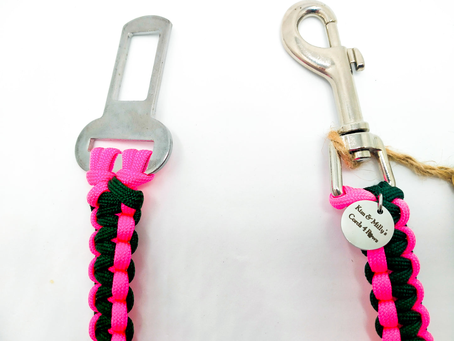 Pet Seat Belt - "Cobra" cords4paws Paracord Handmade Dog Accessories Customizable Made in Germany Shipping worldwide