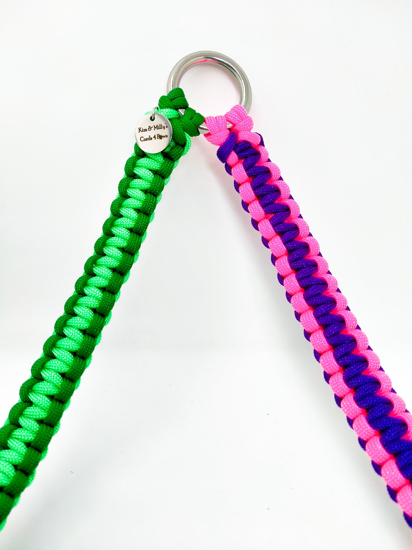 Dual Lead Attachment - "Cobra" cords4paws Paracord Handmade Dog Accessories Customizable Made in Germany Shipping worldwide