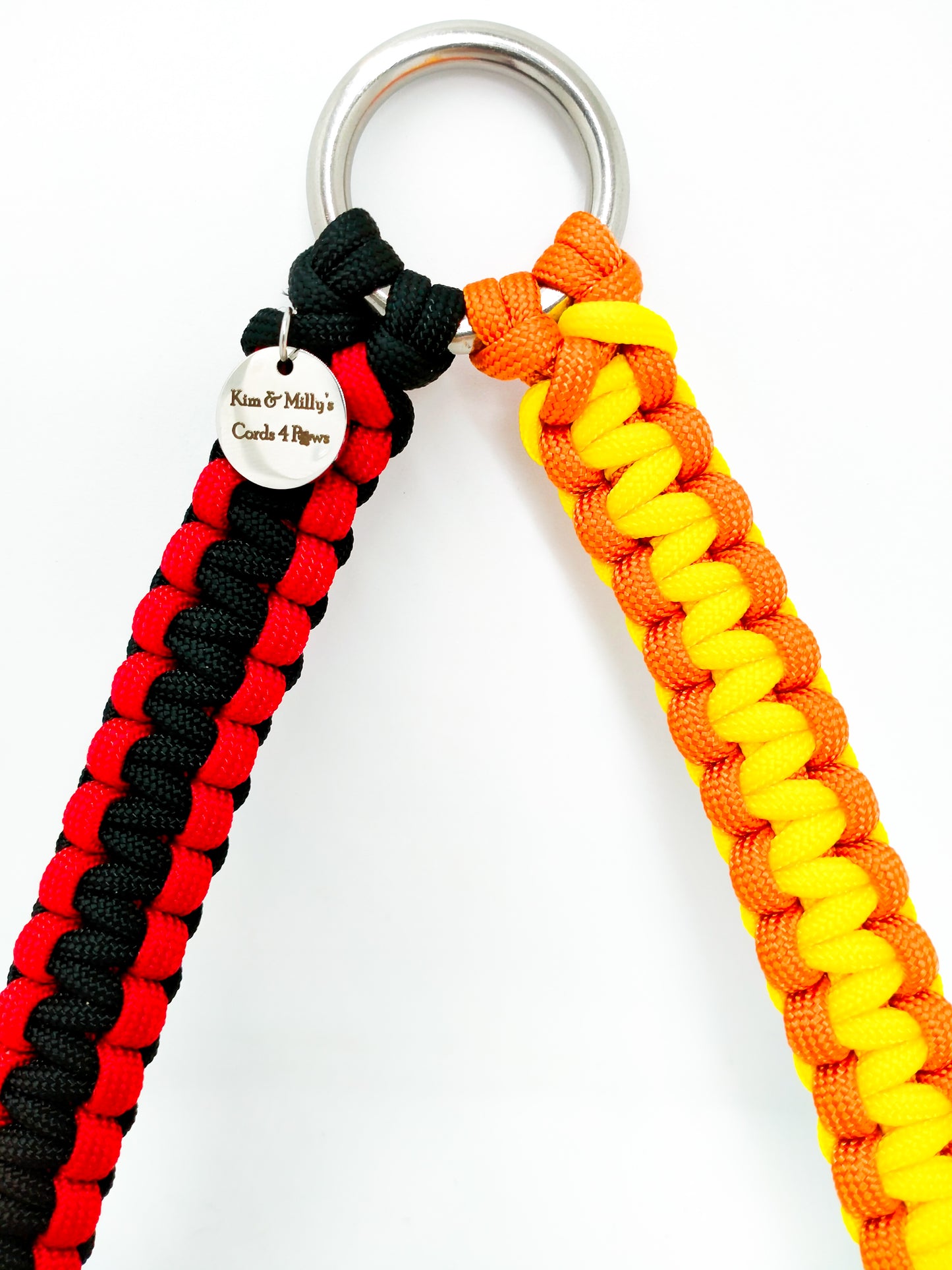 Dual Lead Attachment - "Cobra" cords4paws Paracord Handmade Dog Accessories Customizable Made in Germany Shipping worldwide