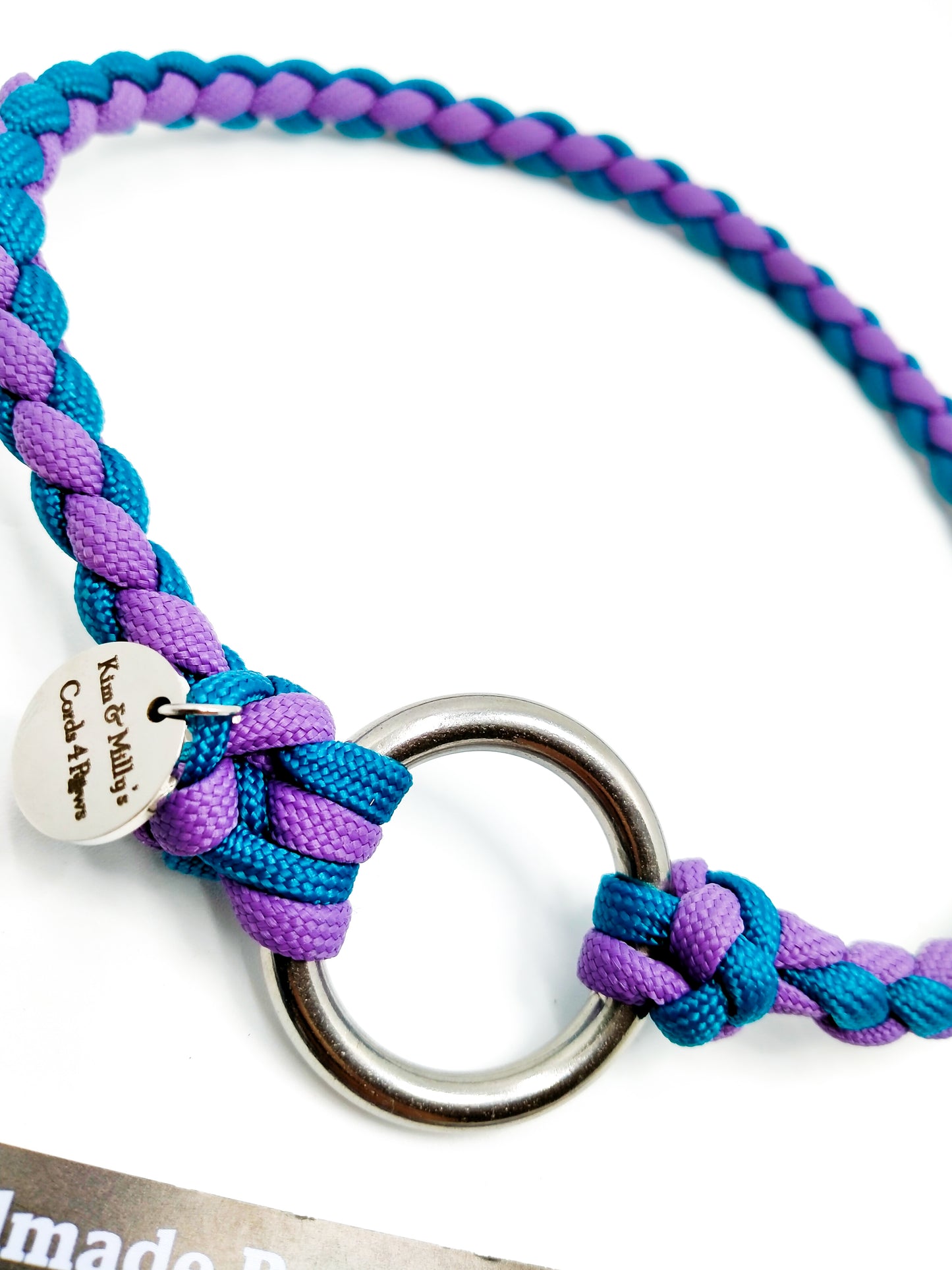 ID Collar / House Collar Kim & Milly's Cords 4 Paws Paracord Handmade Dog Accessories Customizable Made in Germany Shipping worldwide