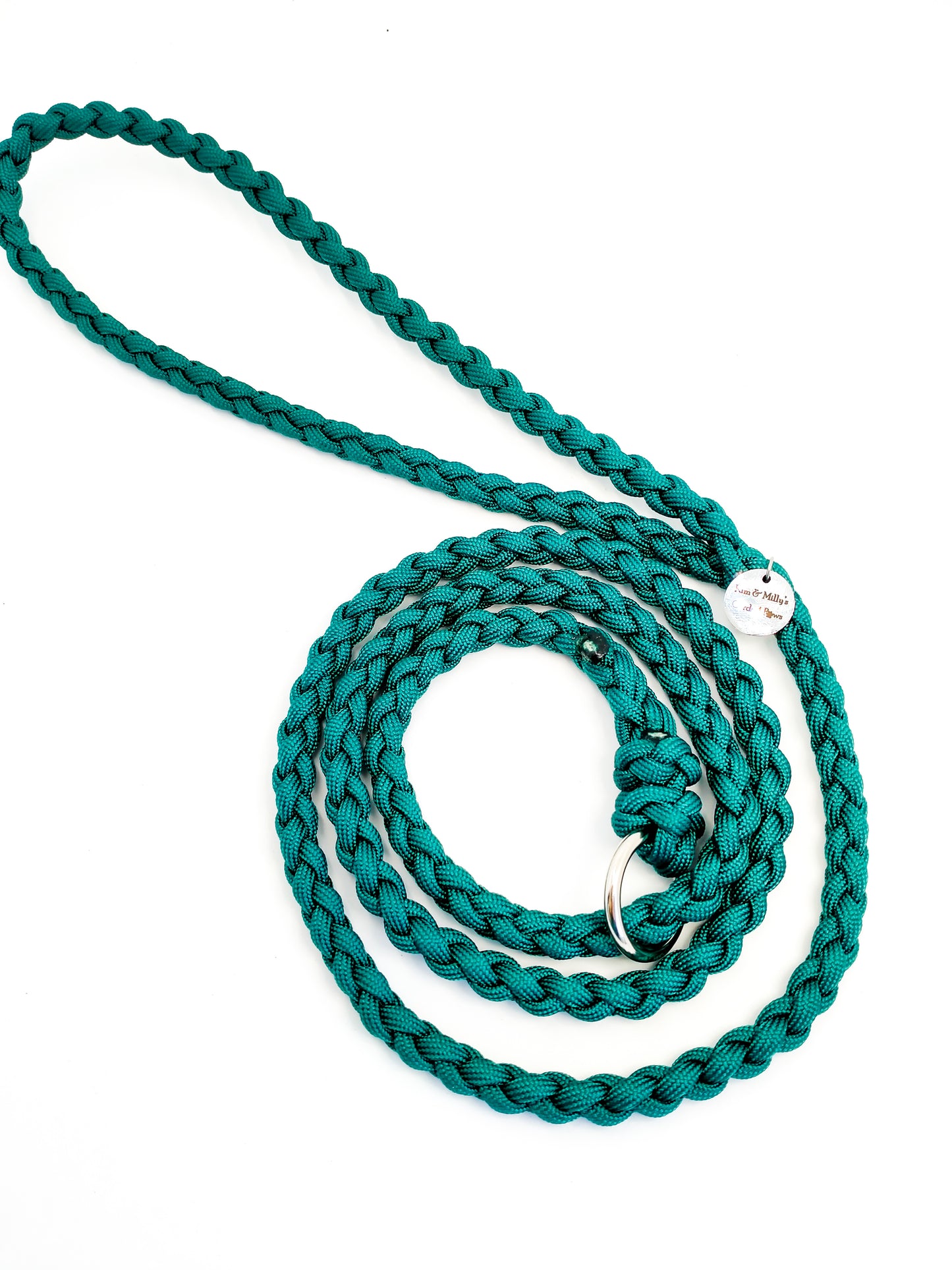 Groomer's Slip Lead - 4 Strand Round Braid cords4paws Paracord Handmade Dog Accessories Customizable Made in Germany Shipping worldwide