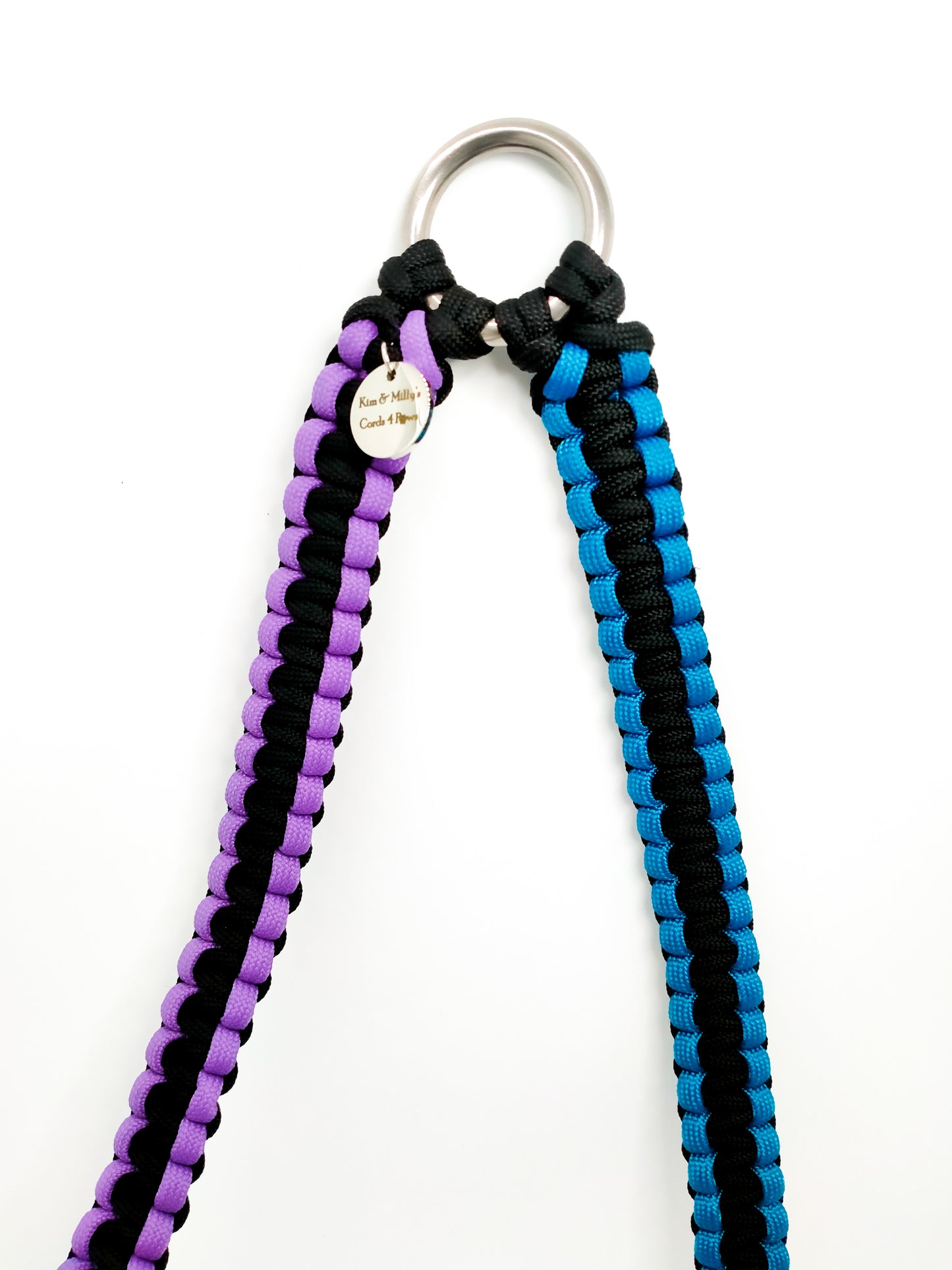 Dual Lead Attachment - "Cobra" cords4paws Paracord Handmade Dog Accessories Customizable Made in Germany Shipping worldwide