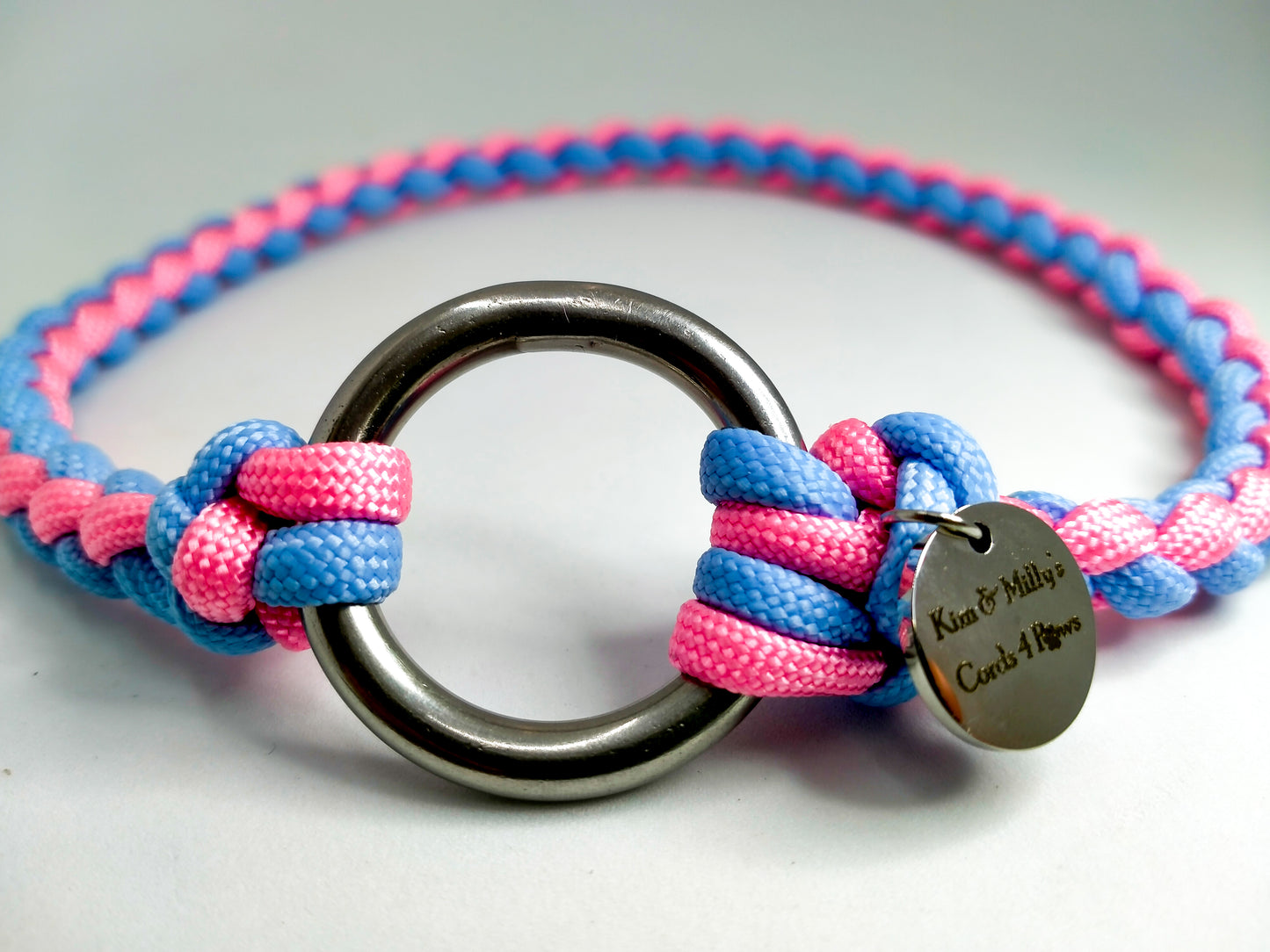 ID Collar / House Collar Kim & Milly's Cords 4 Paws Paracord Handmade Dog Accessories Customizable Made in Germany Shipping worldwide