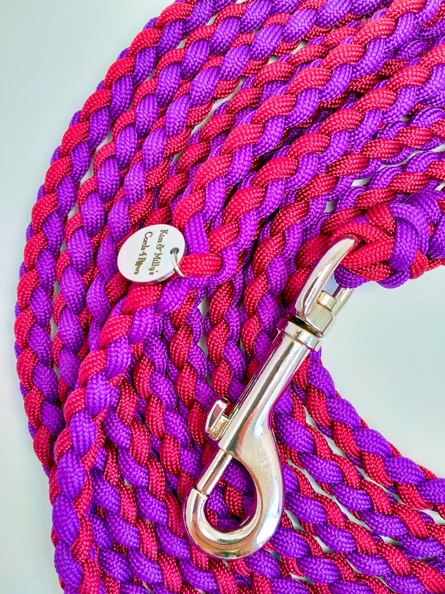 NOSEWORK Long Lead - 5m Kim & Milly's Cords 4 Paws Paracord Handmade Dog Accessories Customizable Made in Germany Shipping worldwide
