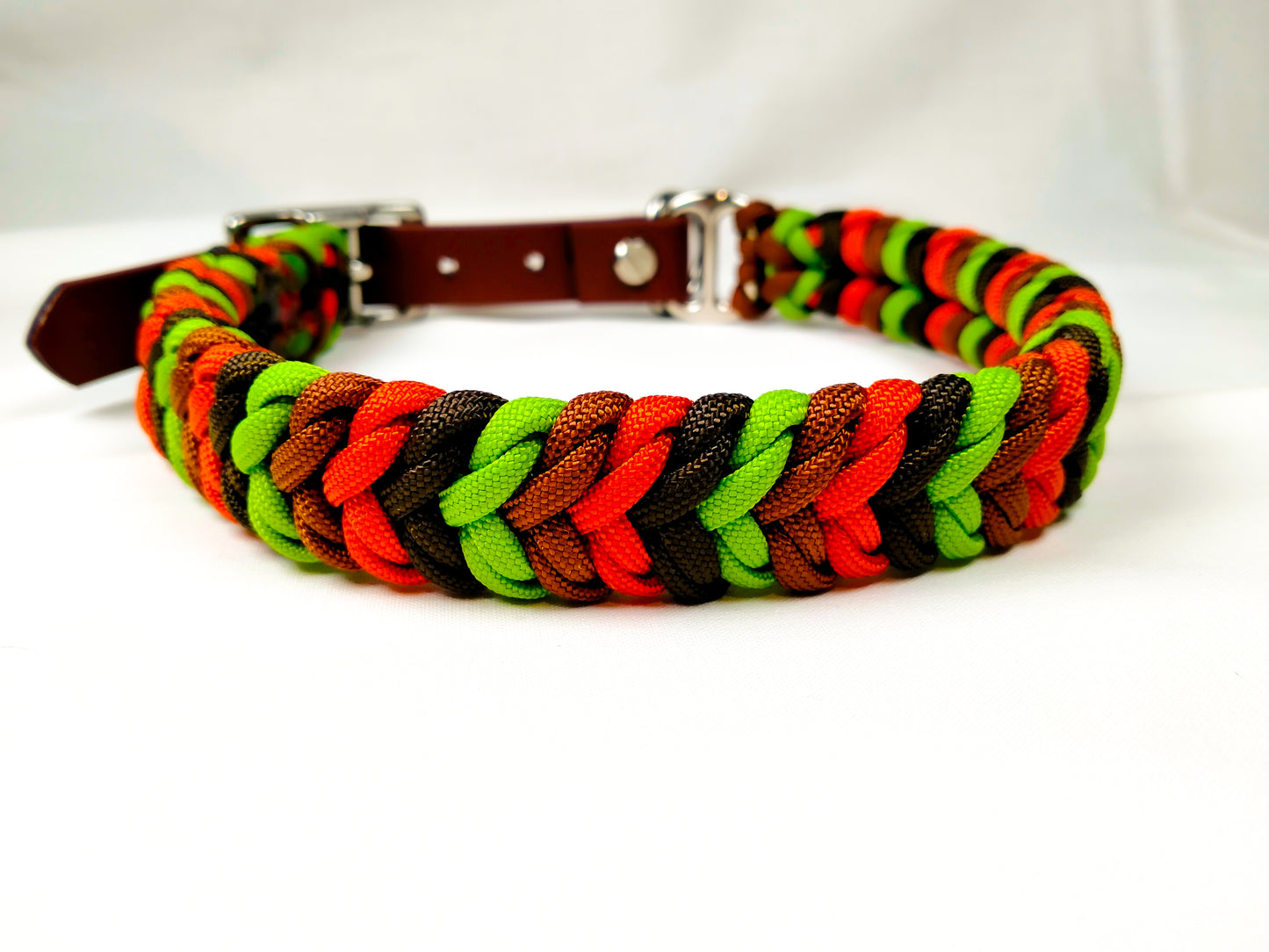 Pre-Made: Ty Ty's Dream Collar, 38 - 44cm Kim & Milly's Cords 4 Paws Paracord Handmade Dog Accessories Customizable Made in Germany Shipping worldwide