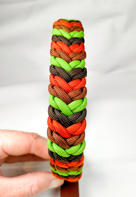 Dog Collar - "Ty Ty's Dream" Kim & Milly's Cords 4 Paws Paracord Handmade Dog Accessories Customizable Made in Germany Shipping worldwide