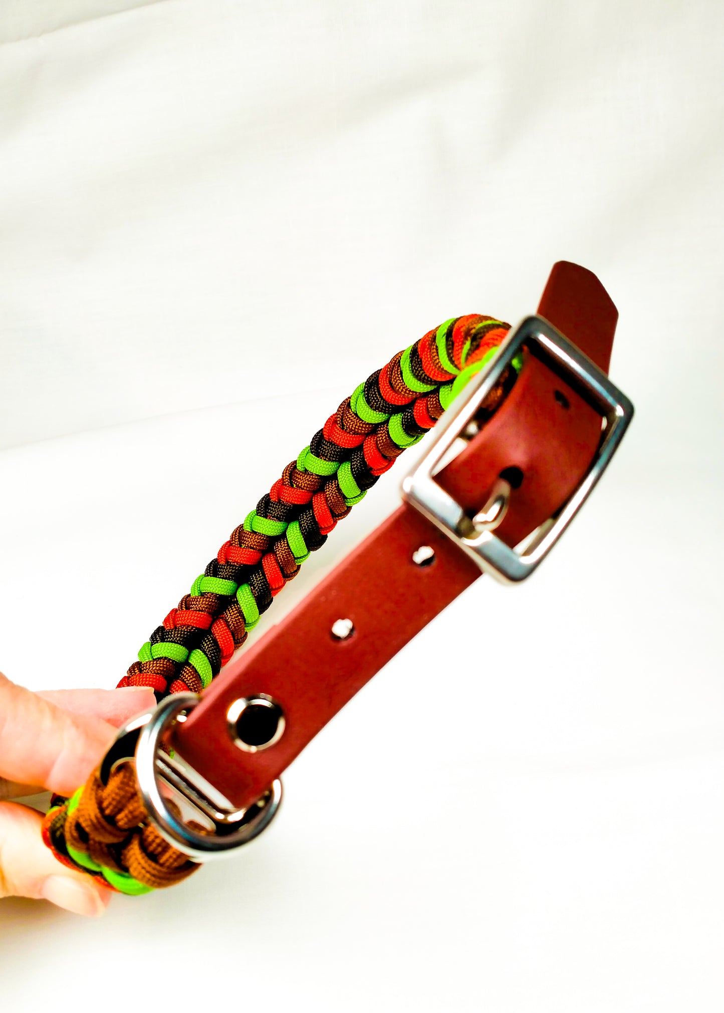 Pre-Made: Ty Ty's Dream Collar, 38 - 44cm Kim & Milly's Cords 4 Paws Paracord Handmade Dog Accessories Customizable Made in Germany Shipping worldwide