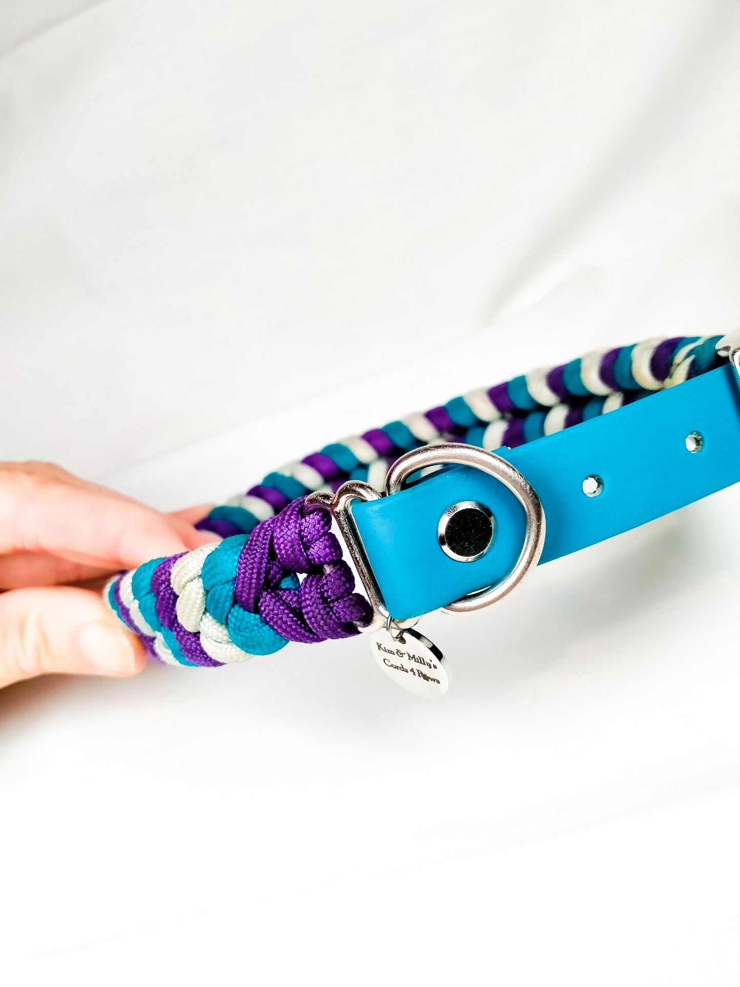Dog Collar - "Ty Ty's Dream" Kim & Milly's Cords 4 Paws Paracord Handmade Dog Accessories Customizable Made in Germany Shipping worldwide