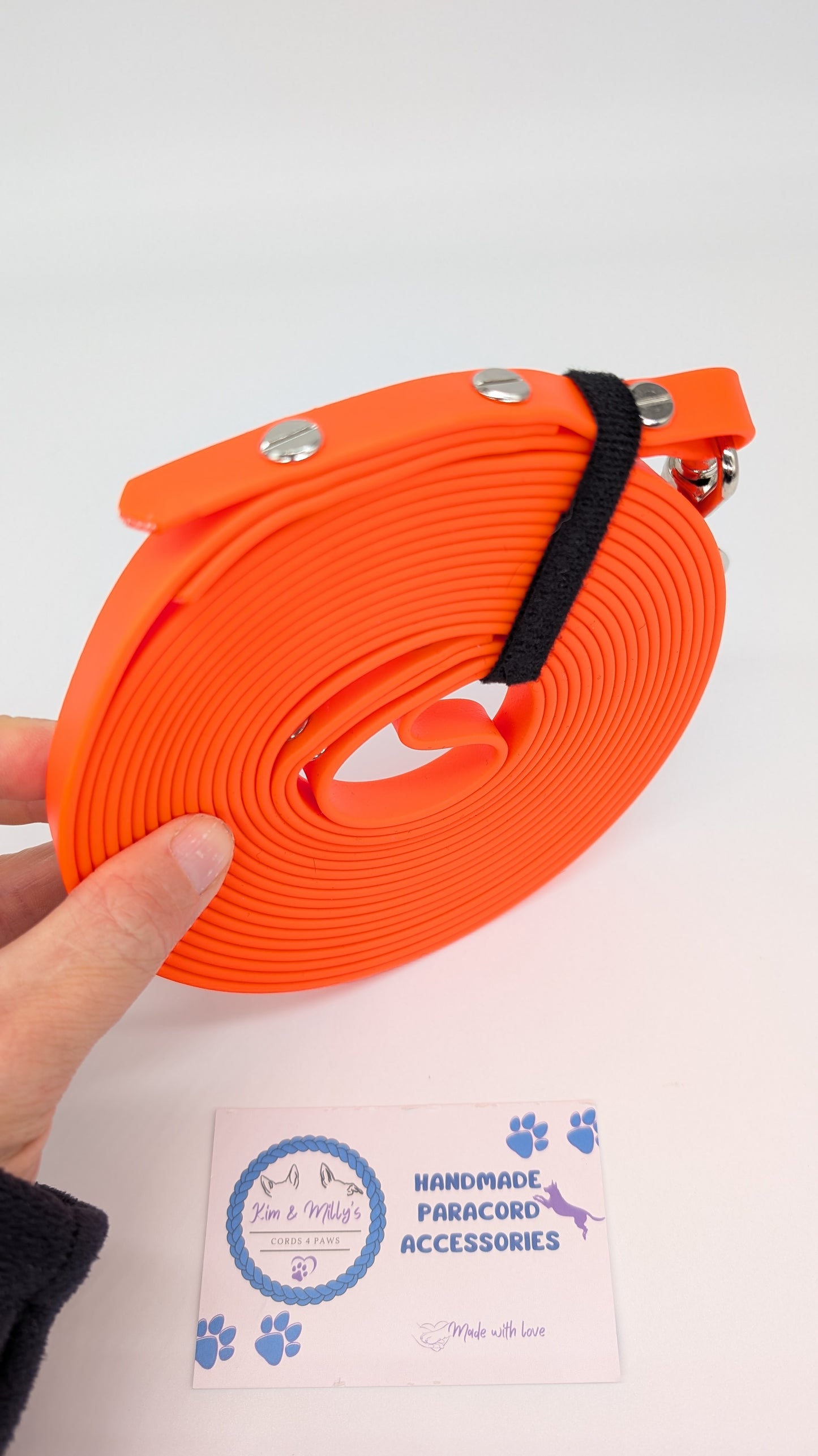 Vorgefertigter Artikel: 5m BioThane Schleppleine (2 Farbig)