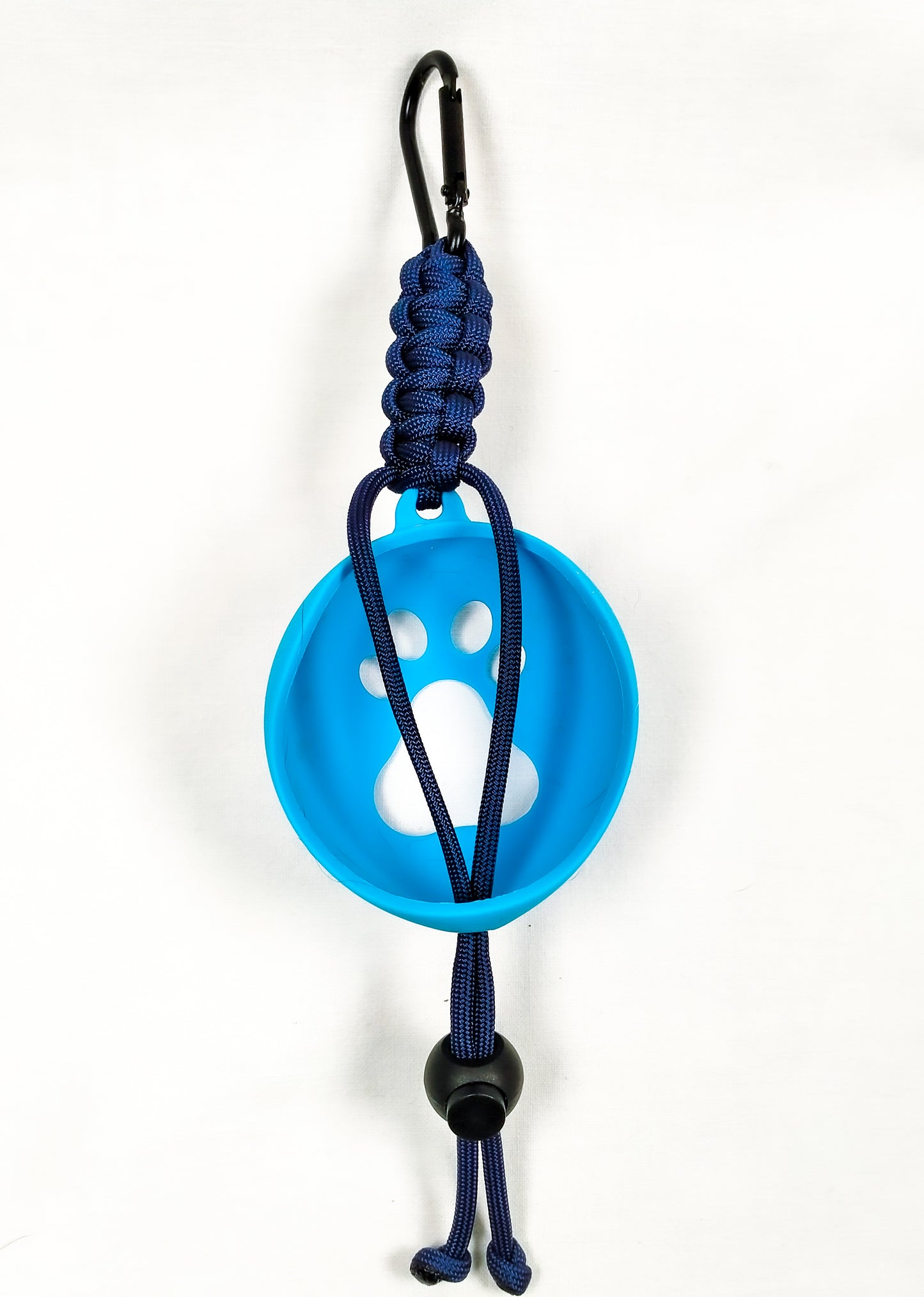 Paracord Ball Holder Kim & Milly's Cords 4 Paws Paracord Handmade Dog Accessories Customizable Made in Germany Shipping worldwide