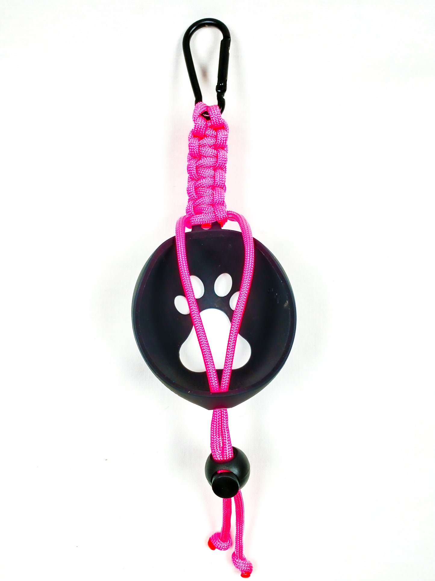 Paracord Ball Holder Kim & Milly's Cords 4 Paws Paracord Handmade Dog Accessories Customizable Made in Germany Shipping worldwide