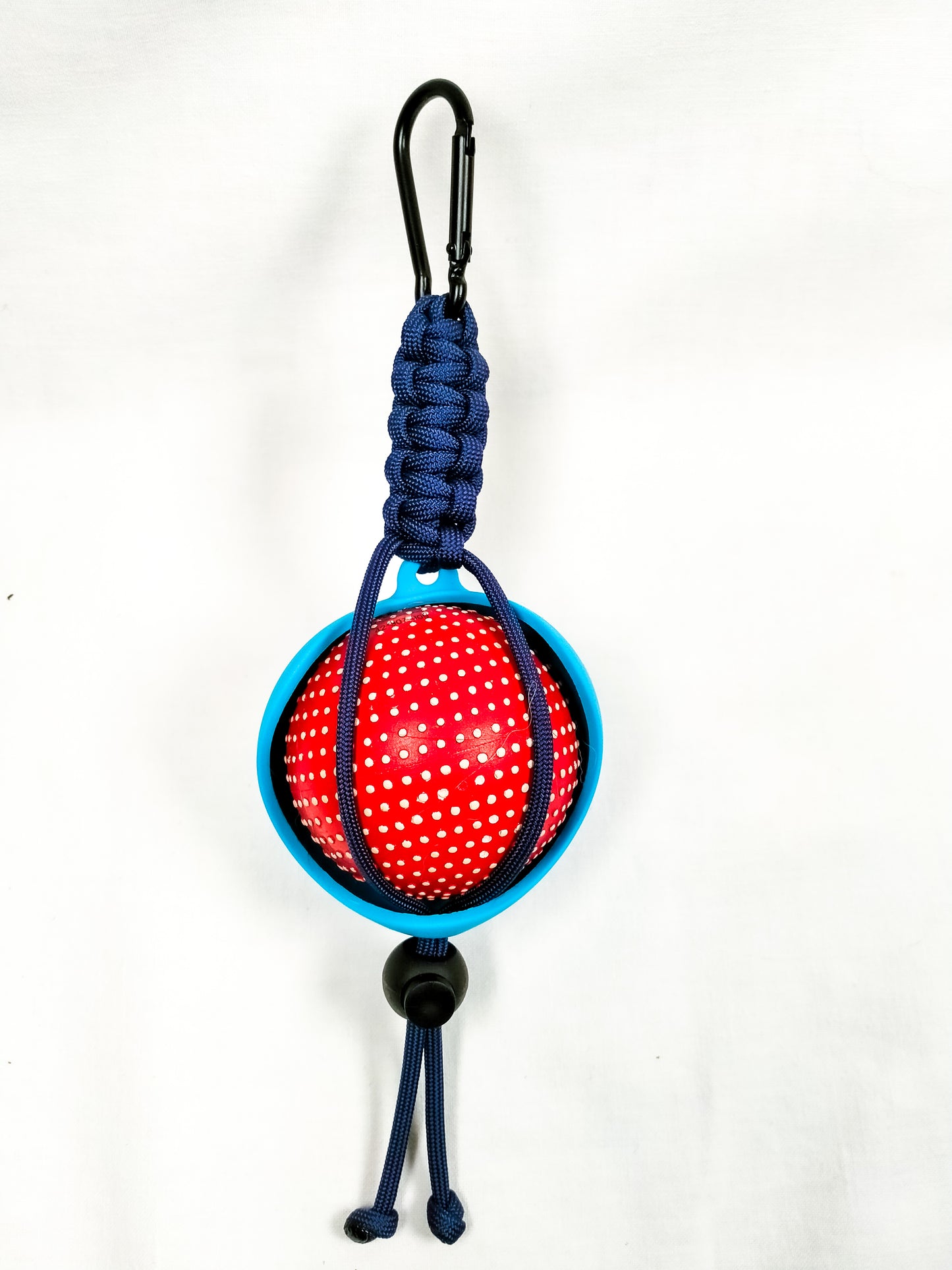Paracord Ball Holder Kim & Milly's Cords 4 Paws Paracord Handmade Dog Accessories Customizable Made in Germany Shipping worldwide