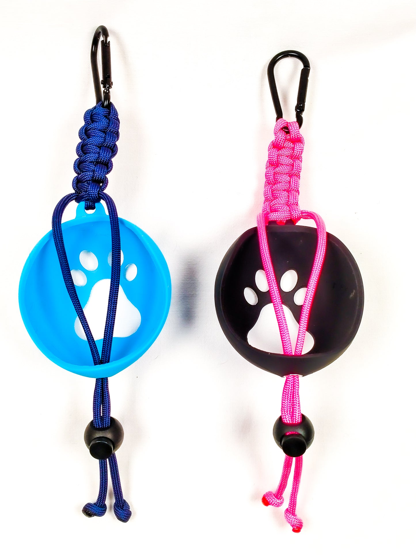 Paracord Ball Holder Kim & Milly's Cords 4 Paws Paracord Handmade Dog Accessories Customizable Made in Germany Shipping worldwide
