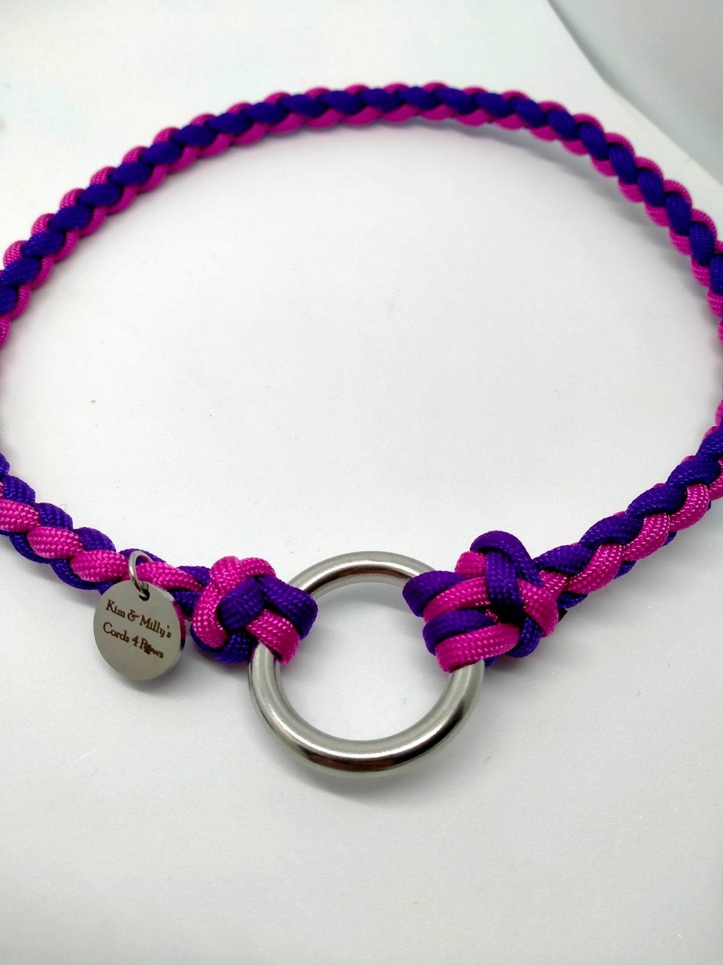 ID Collar / House Collar Kim & Milly's Cords 4 Paws Paracord Handmade Dog Accessories Customizable Made in Germany Shipping worldwide