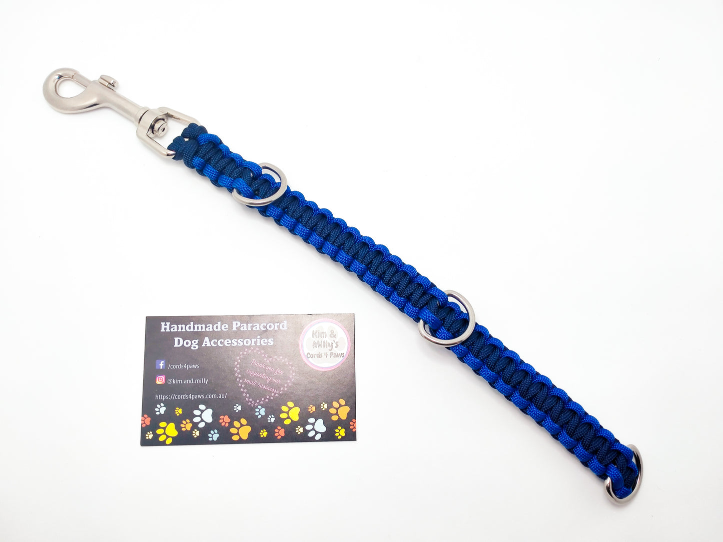 Groomer's Extension Strap cords4paws Paracord Handmade Dog Accessories Customizable Made in Germany Shipping worldwide