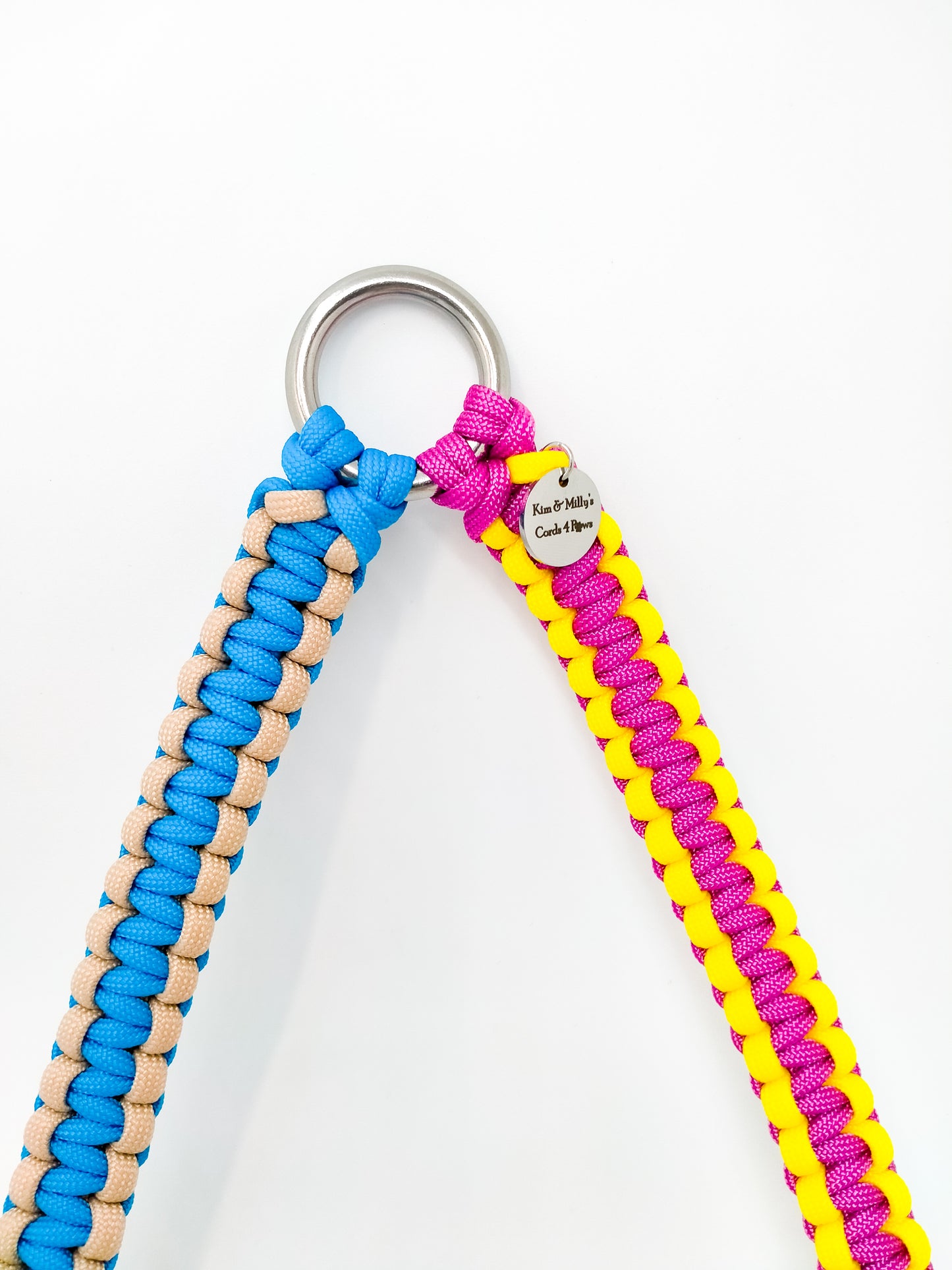 Dual Lead Attachment - "Cobra" cords4paws Paracord Handmade Dog Accessories Customizable Made in Germany Shipping worldwide