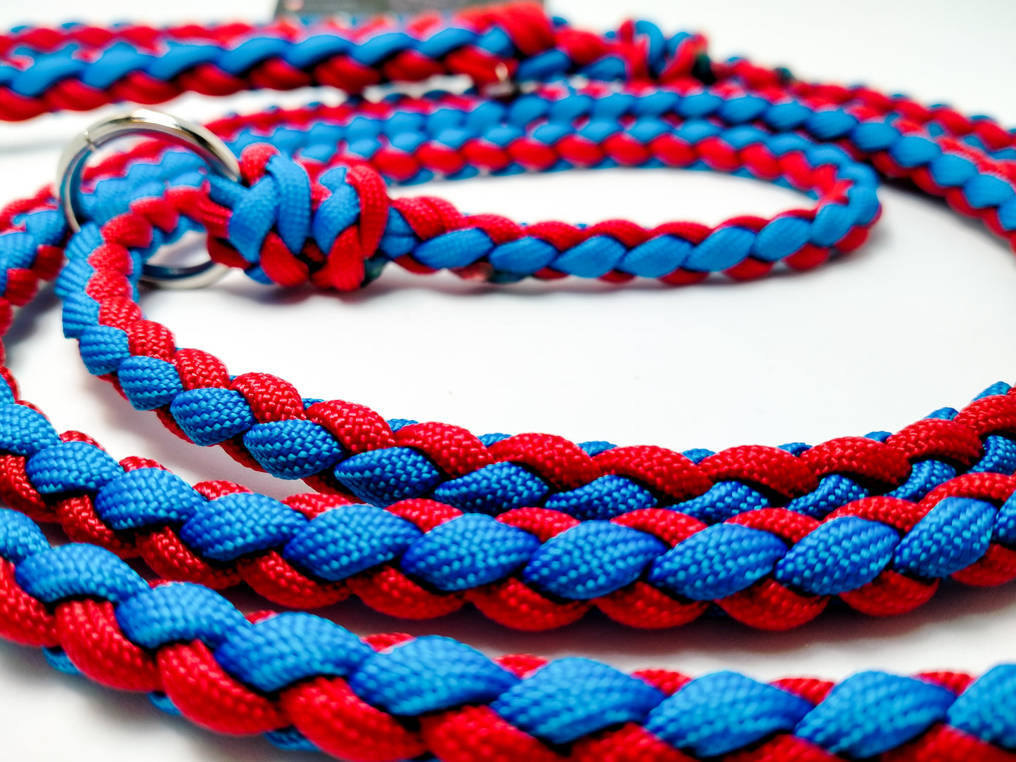 Groomer's Slip Lead - 4 Strand Round Braid cords4paws Paracord Handmade Dog Accessories Customizable Made in Germany Shipping worldwide