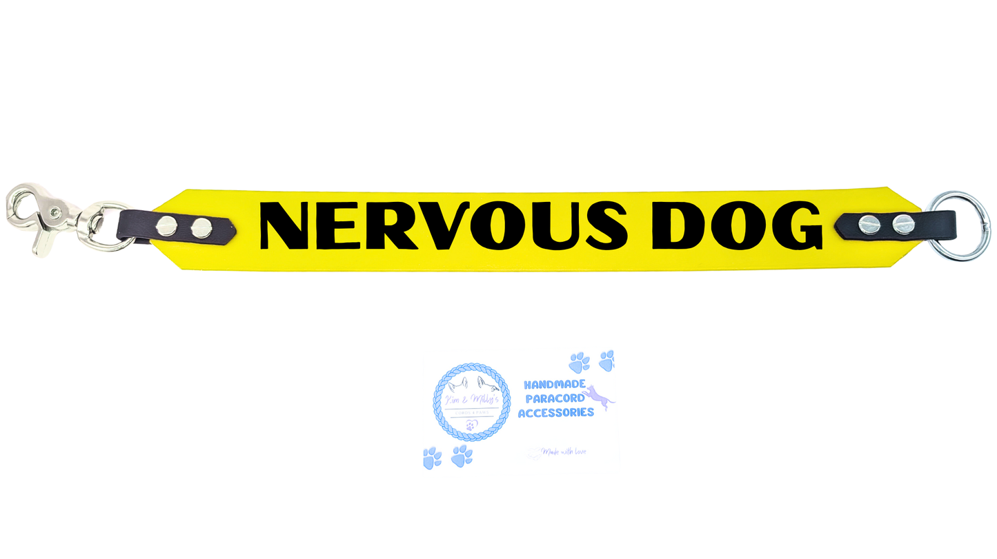 LettingYouKnow® – Leinen-Hinweisband