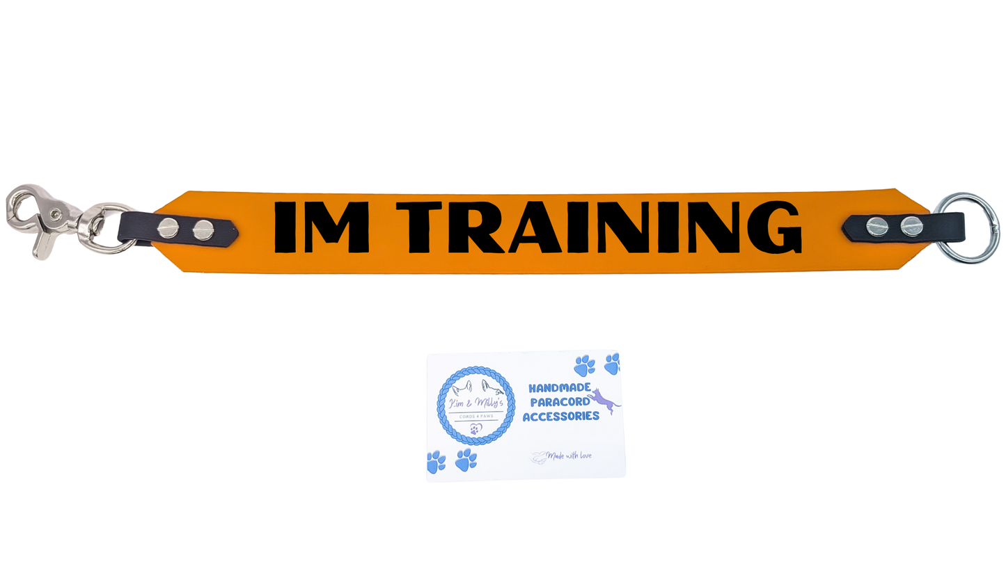 LettingYouKnow® – Leinen-Hinweisband