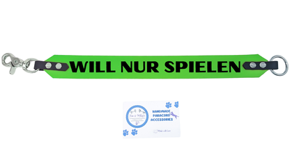 LettingYouKnow® – Leinen-Hinweisband