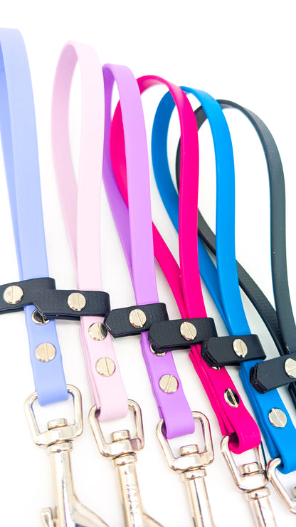 3-in-1 BioThane® Multi-Use Kurzführer & Schleppleinenhalter