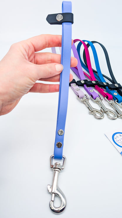 3-in-1 BioThane® Multi-Use Kurzführer & Schleppleinenhalter