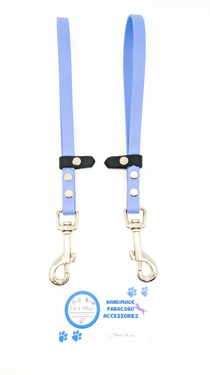 3-in-1 BioThane® Multi-Use Kurzführer & Schleppleinenhalter