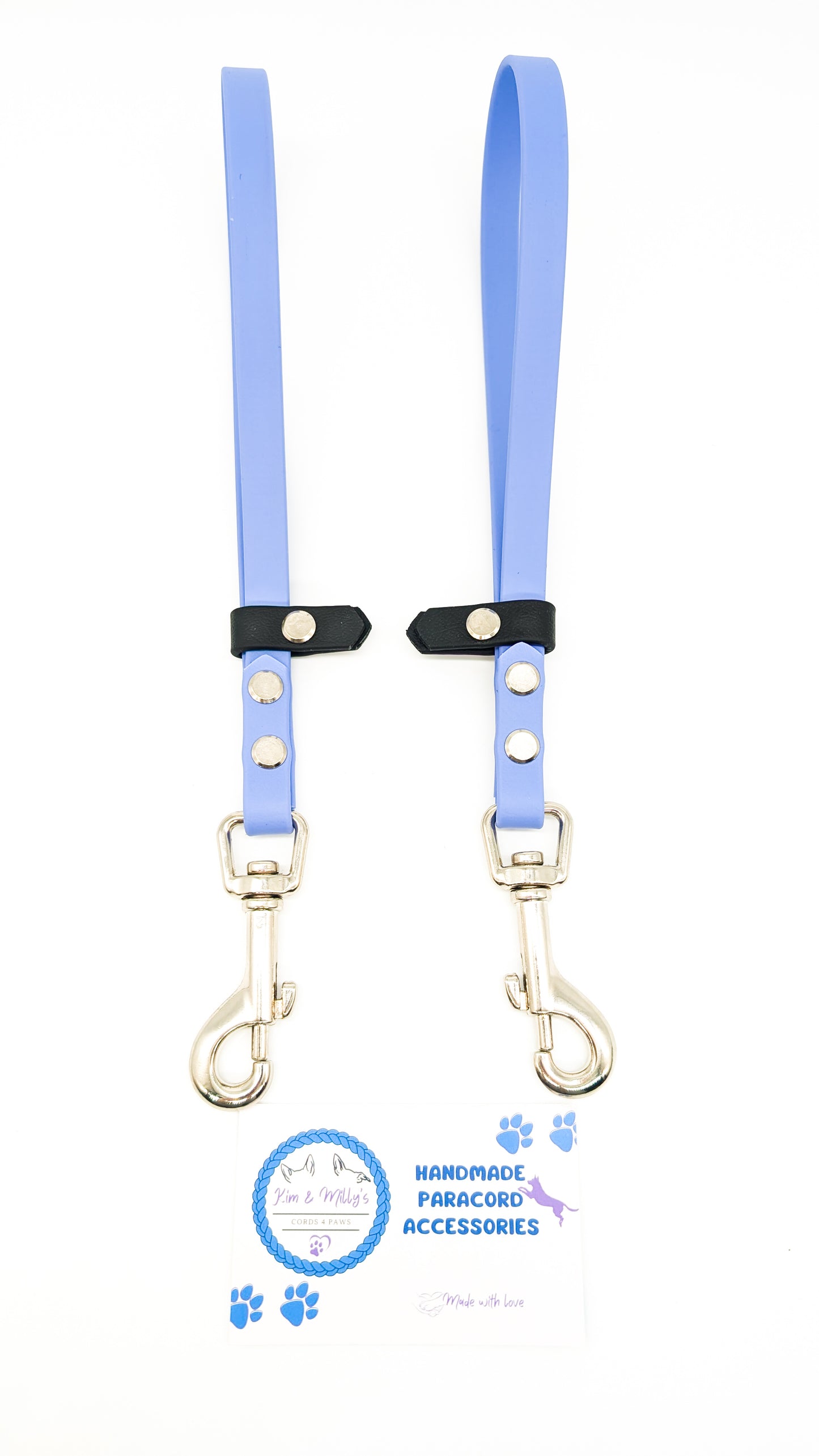 3-in-1 BioThane® Multi-Use Kurzführer & Schleppleinenhalter