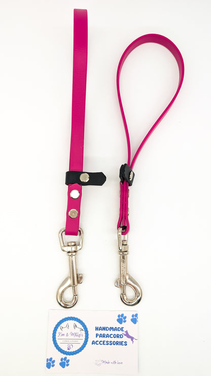 3-in-1 BioThane® Multi-Use Kurzführer & Schleppleinenhalter