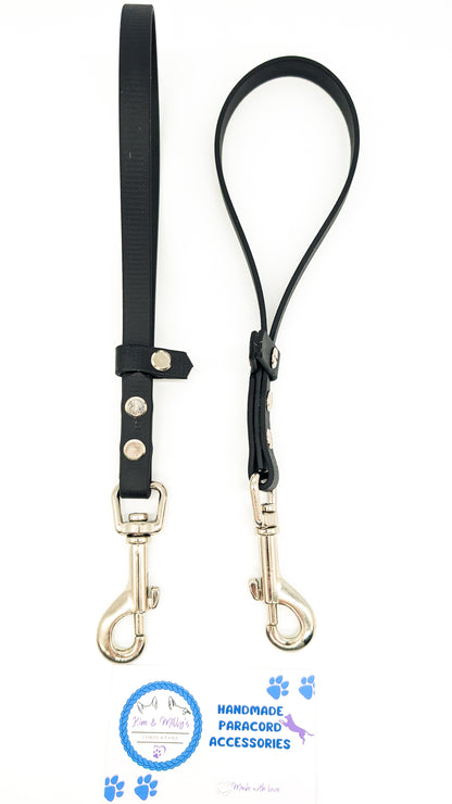 3-in-1 BioThane® Multi-Use Kurzführer & Schleppleinenhalter